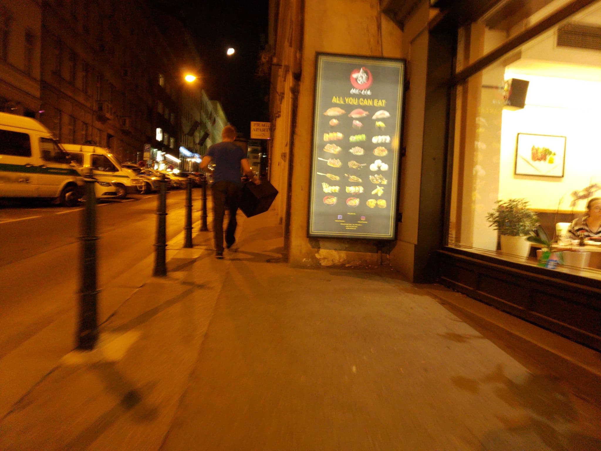 Street view near Krakovska Holiday Appartments, Nové Město — © mapfool (CC BY-SA · Mapillary)