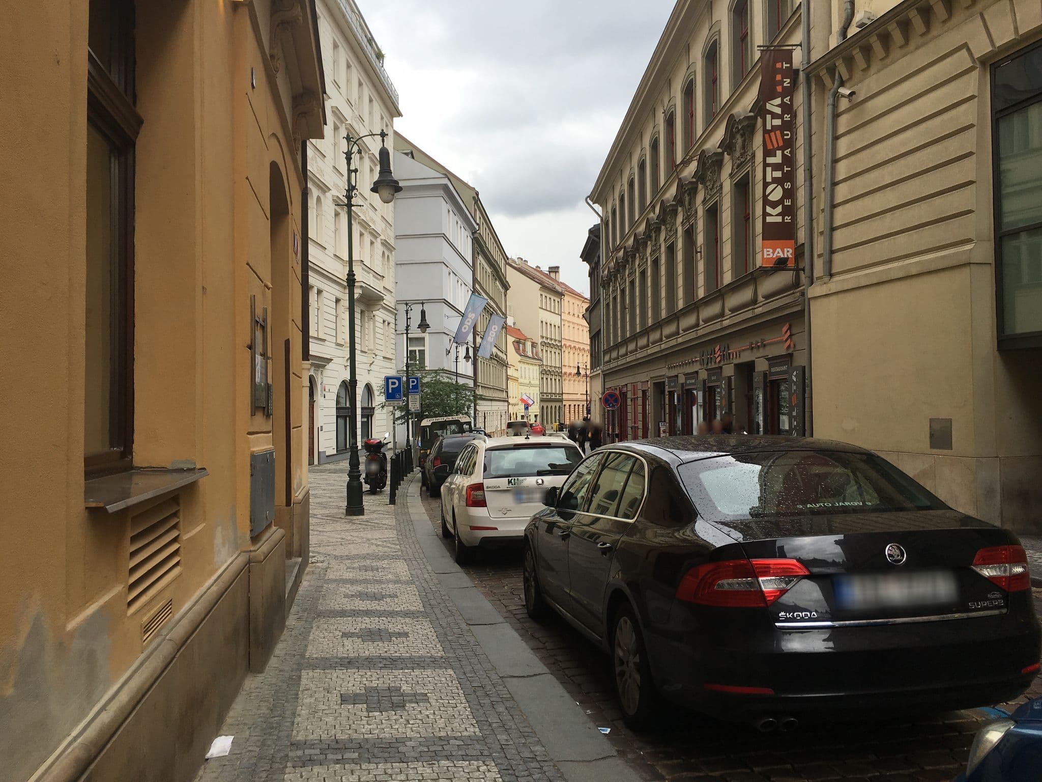 Street view near Mighty Prague Apartments Truhlarska, Prague — © goobersmash (CC BY-SA · Mapillary)
