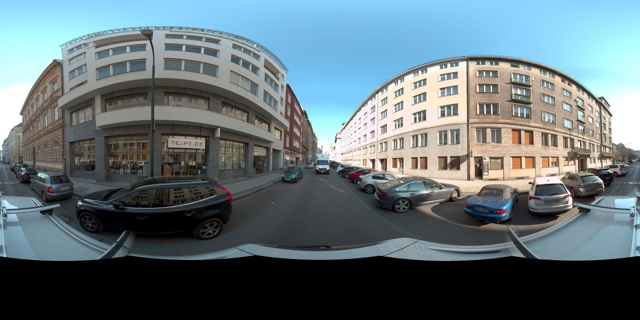 Street view near Apartment in Prague Centre, Prague — © kolarius27 (CC BY-SA · Mapillary)