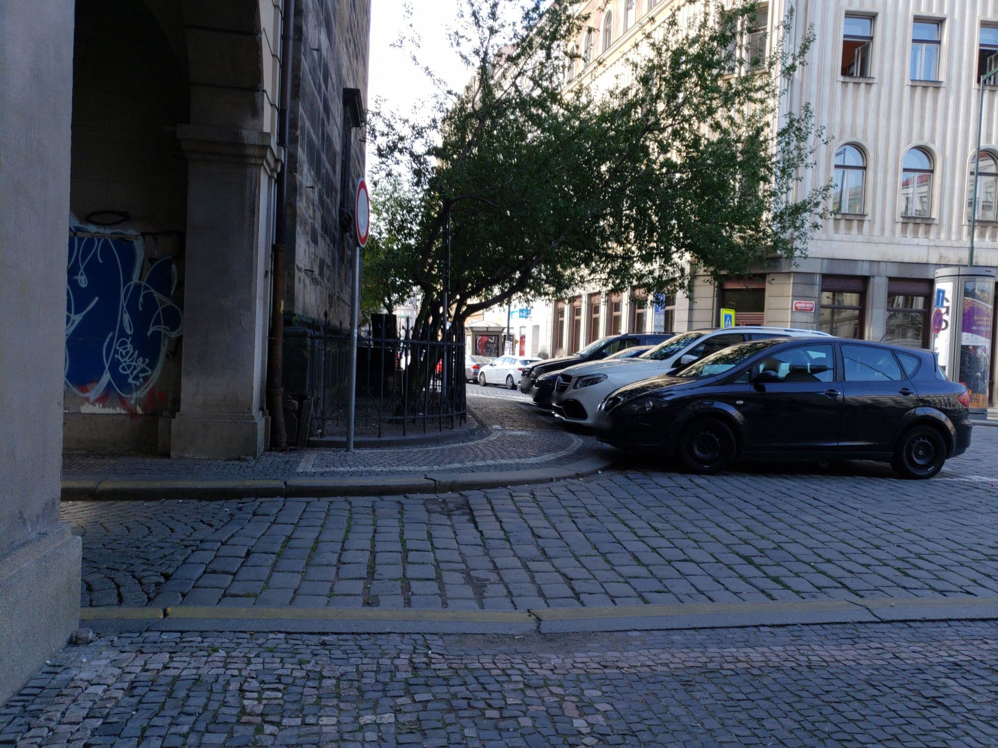 Street view near Andaz Prague, Prague — © mapfool (CC BY-SA · Mapillary)