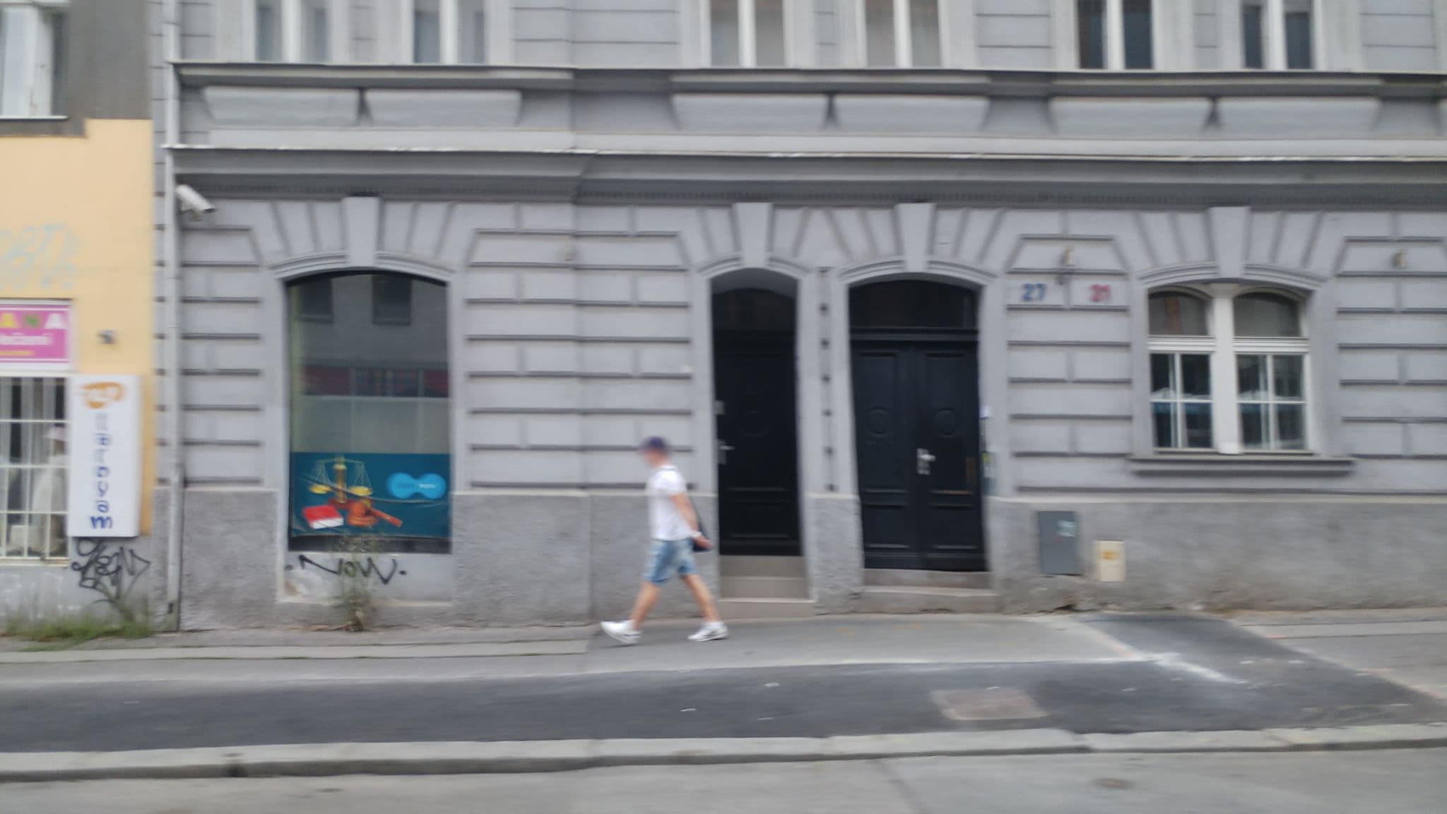 Street view near Hotel Voyage, Žižkov — © pbb (CC BY-SA · Mapillary)