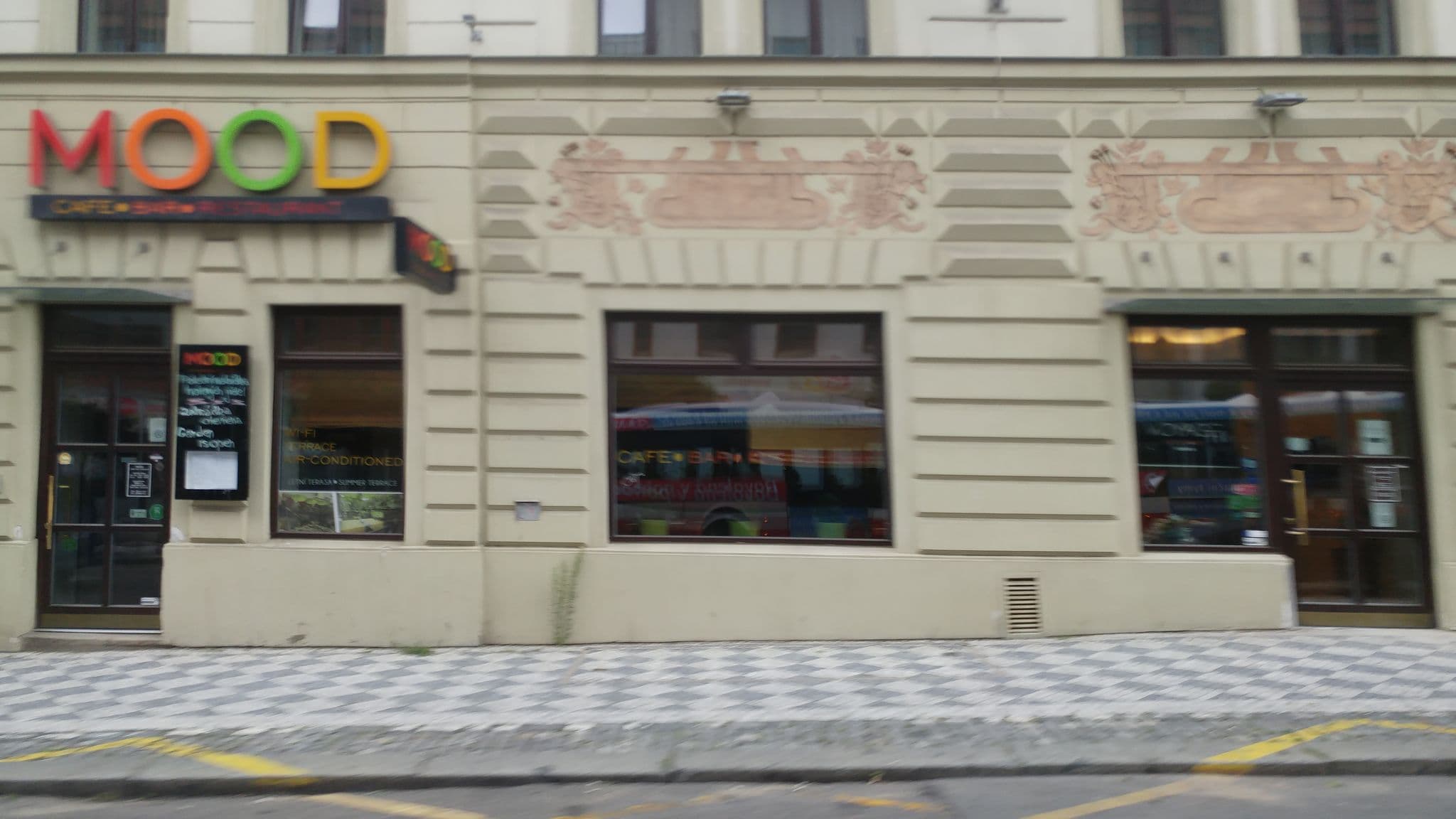 Street view near Bern Hotel Prague, Žižkov — © pbb (CC BY-SA · Mapillary)