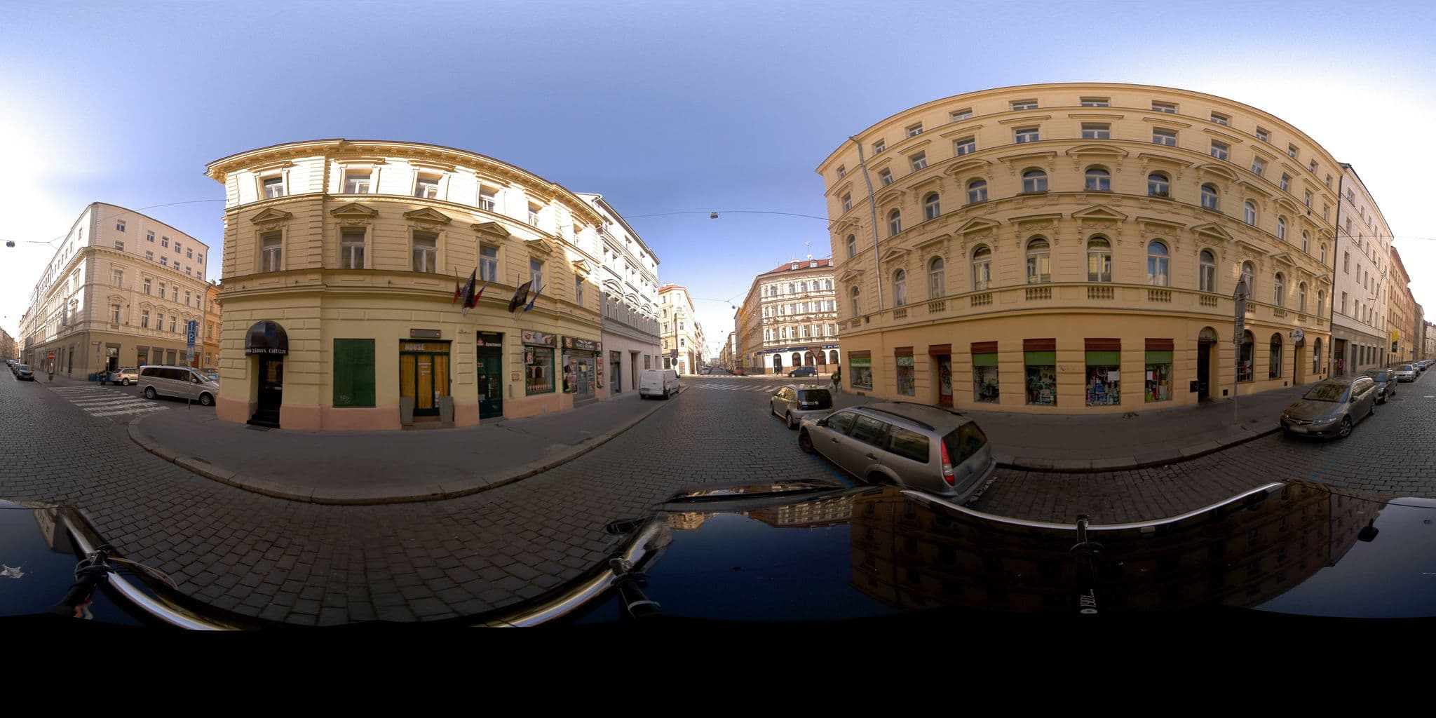 Street view near AMANDMENT, Prague — © jeffreymartin (CC BY-SA · Mapillary)