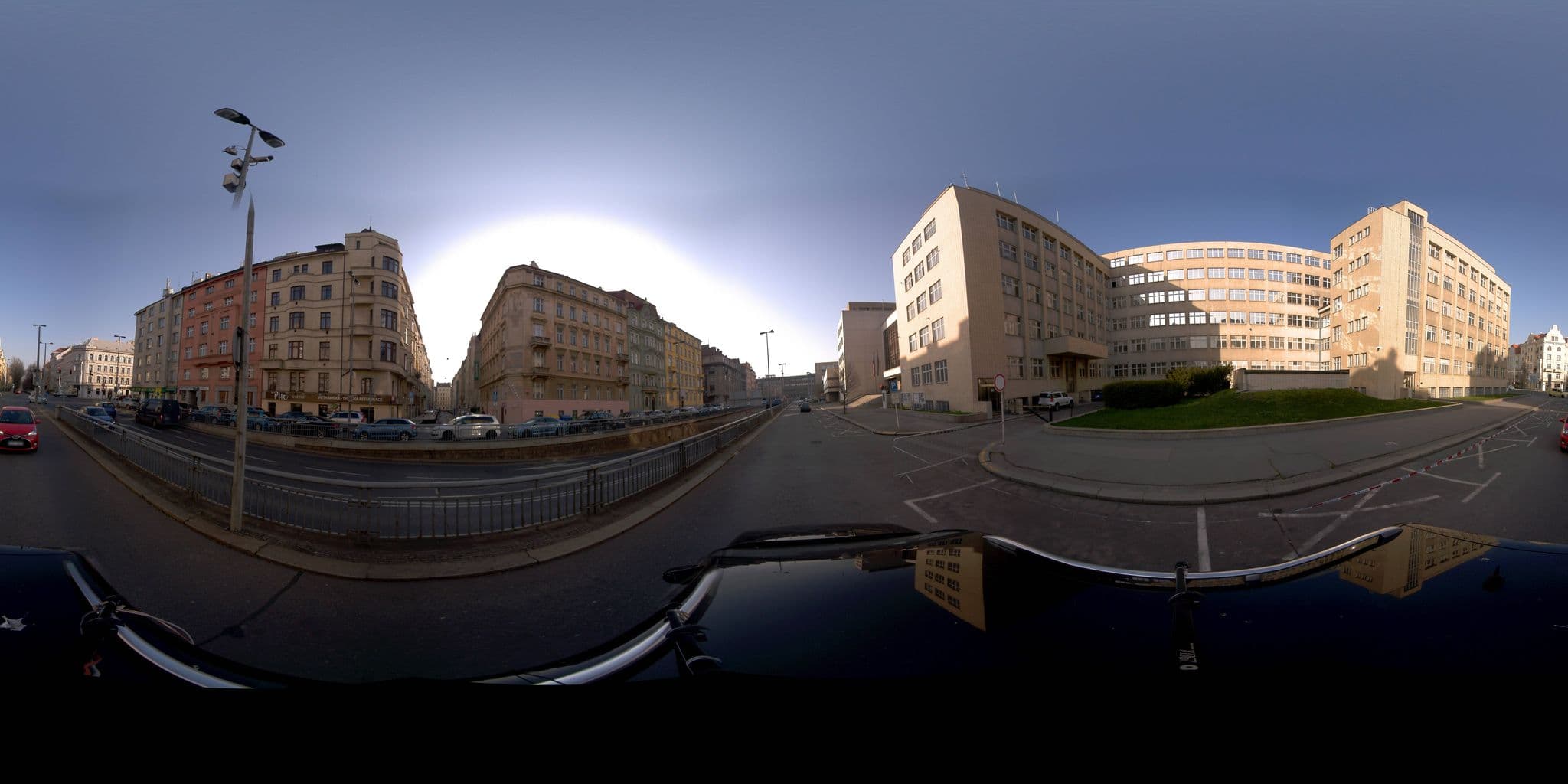 Street view near The Hostel, Prague — © jeffreymartin (CC BY-SA · Mapillary)