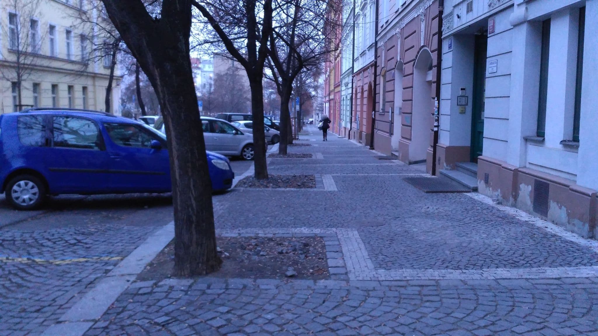 Street view near Hejtman Hotel Prague, Žižkov — © pavelp (CC BY-SA · Mapillary)
