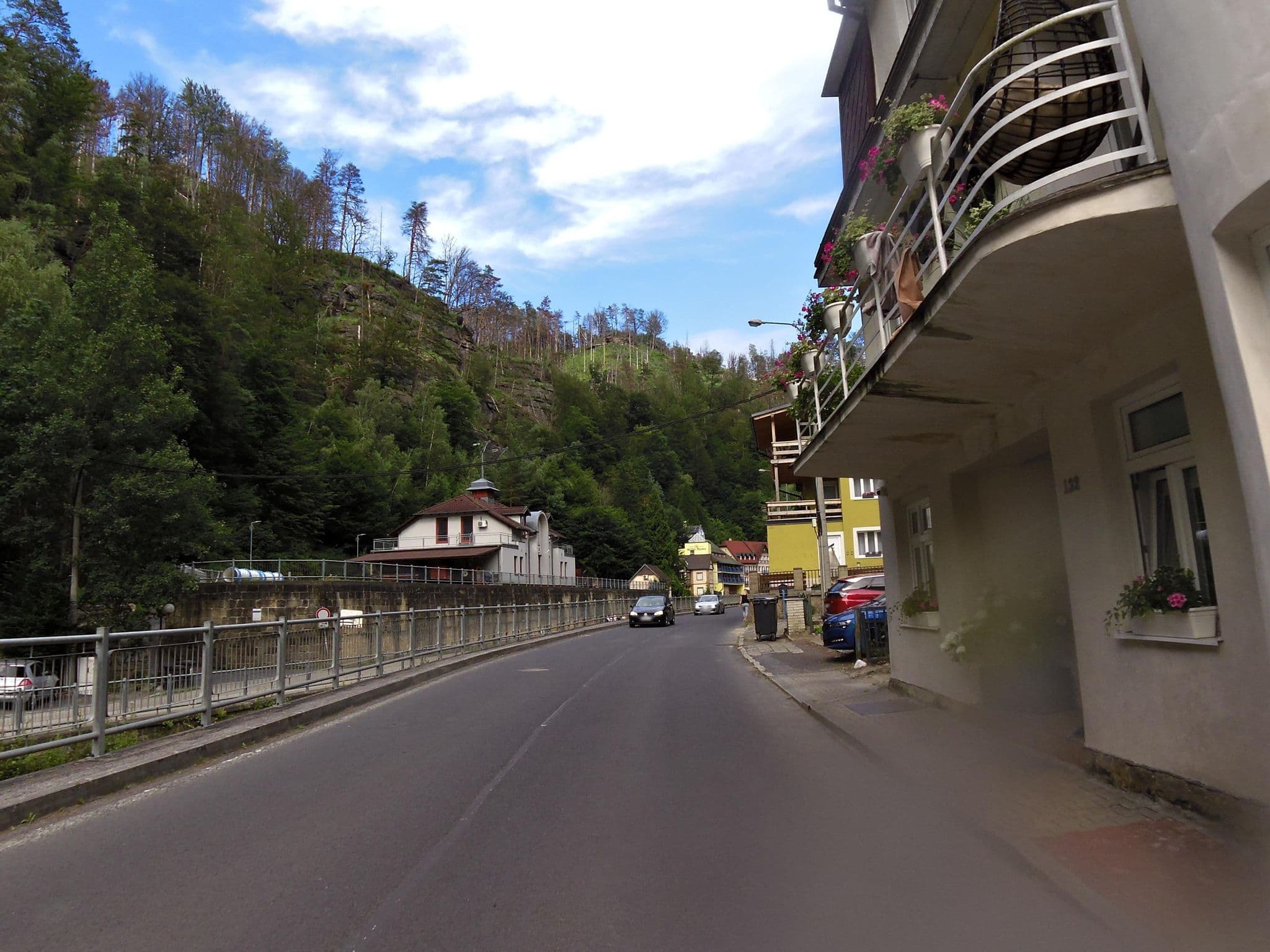 Street view near Apartment Villa Hrensko 132, Děčín — © fell3 (CC BY-SA · Mapillary)