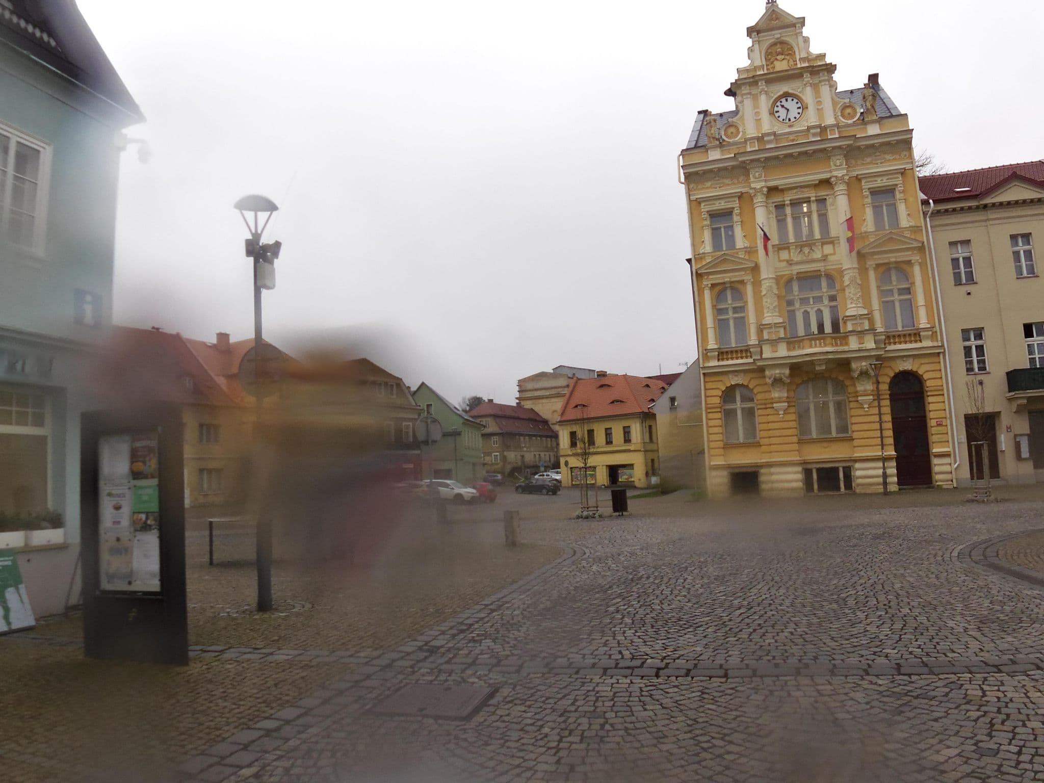 Street view near Hotel Slavie, Česká Kamenice — © fell3 (CC BY-SA · Mapillary)