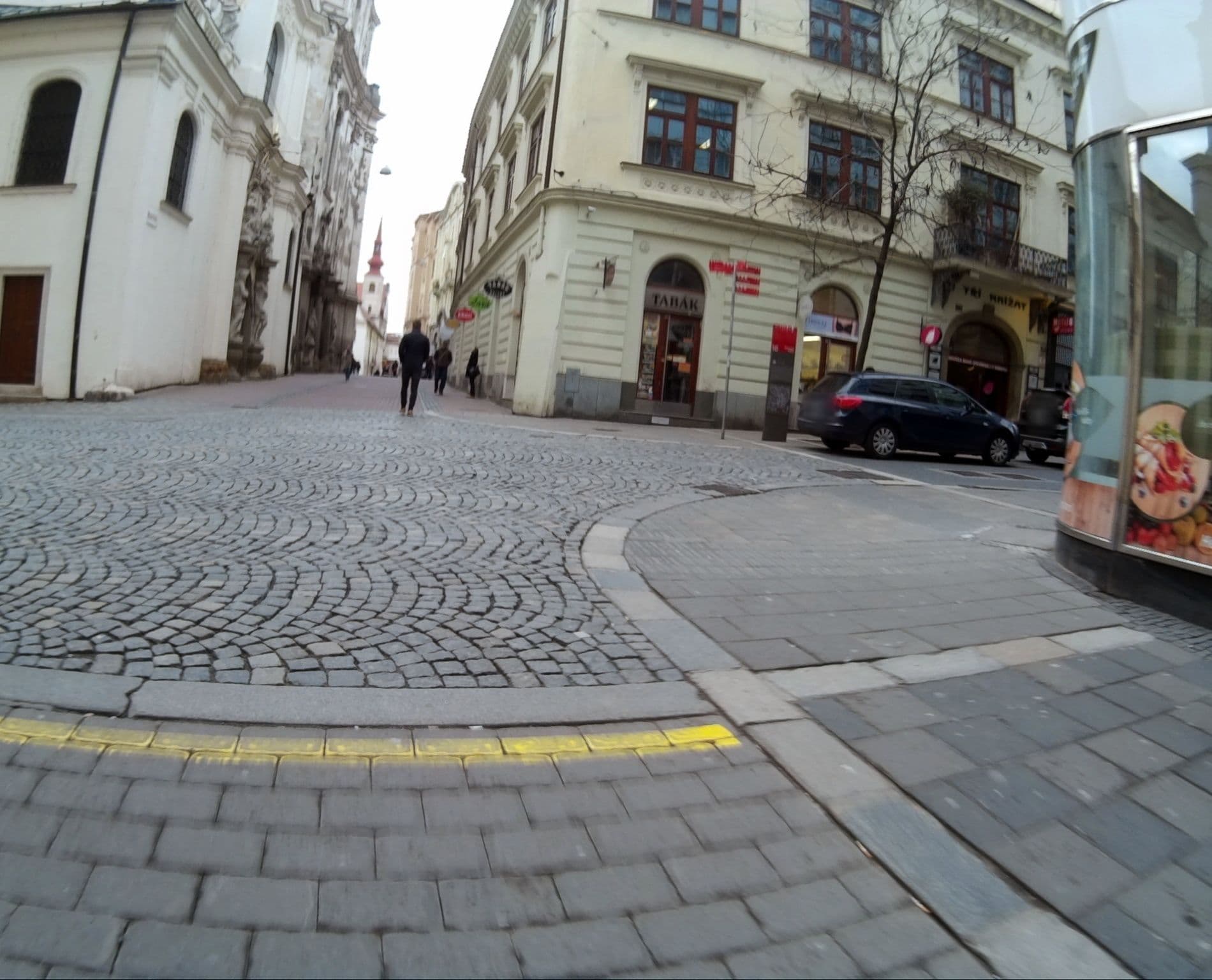 Street view near Bed and Breakfast Placzek, Brno — © hcz (CC BY-SA · Mapillary)