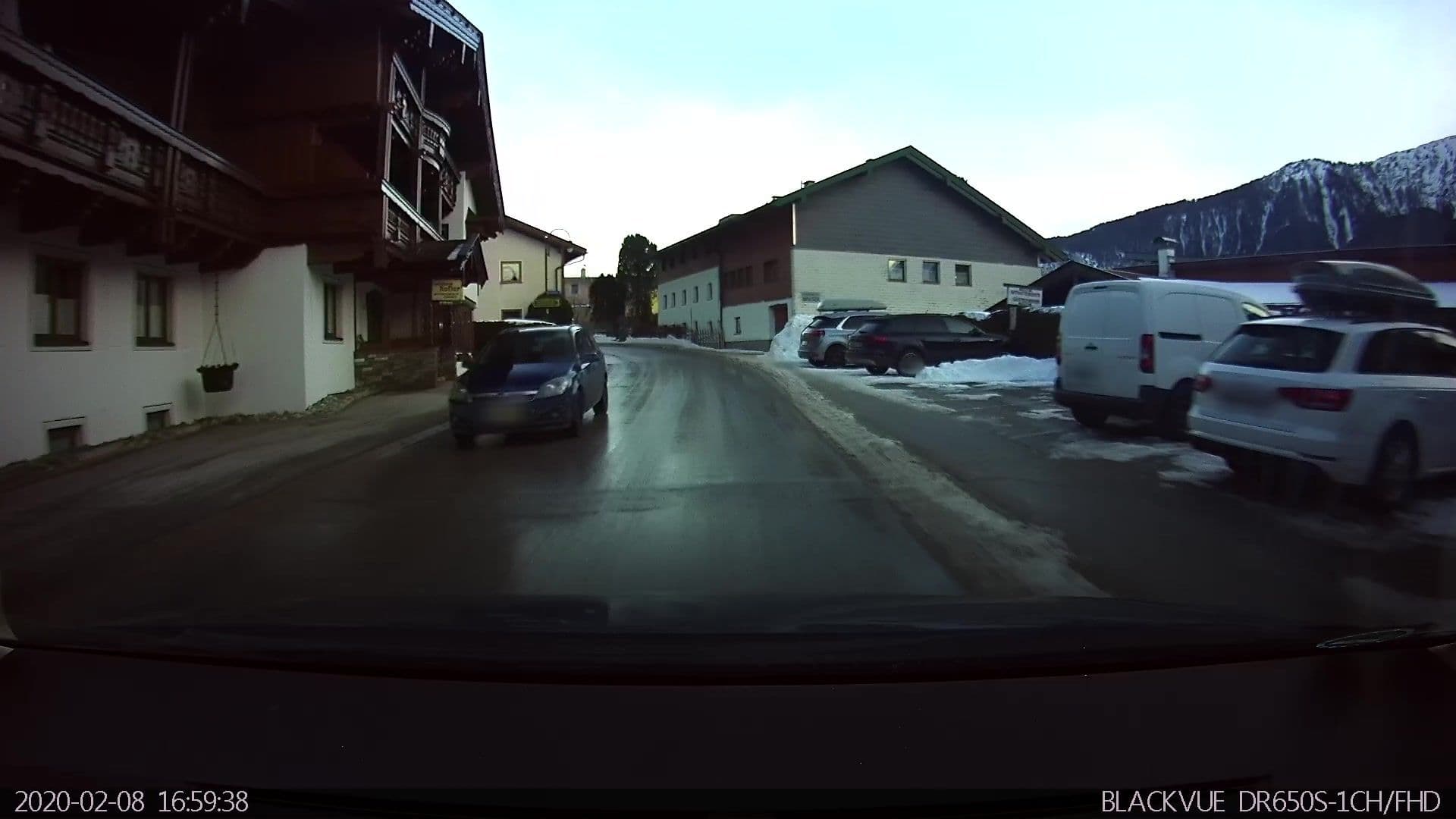 Street view near Pension Annemarie, Maurach