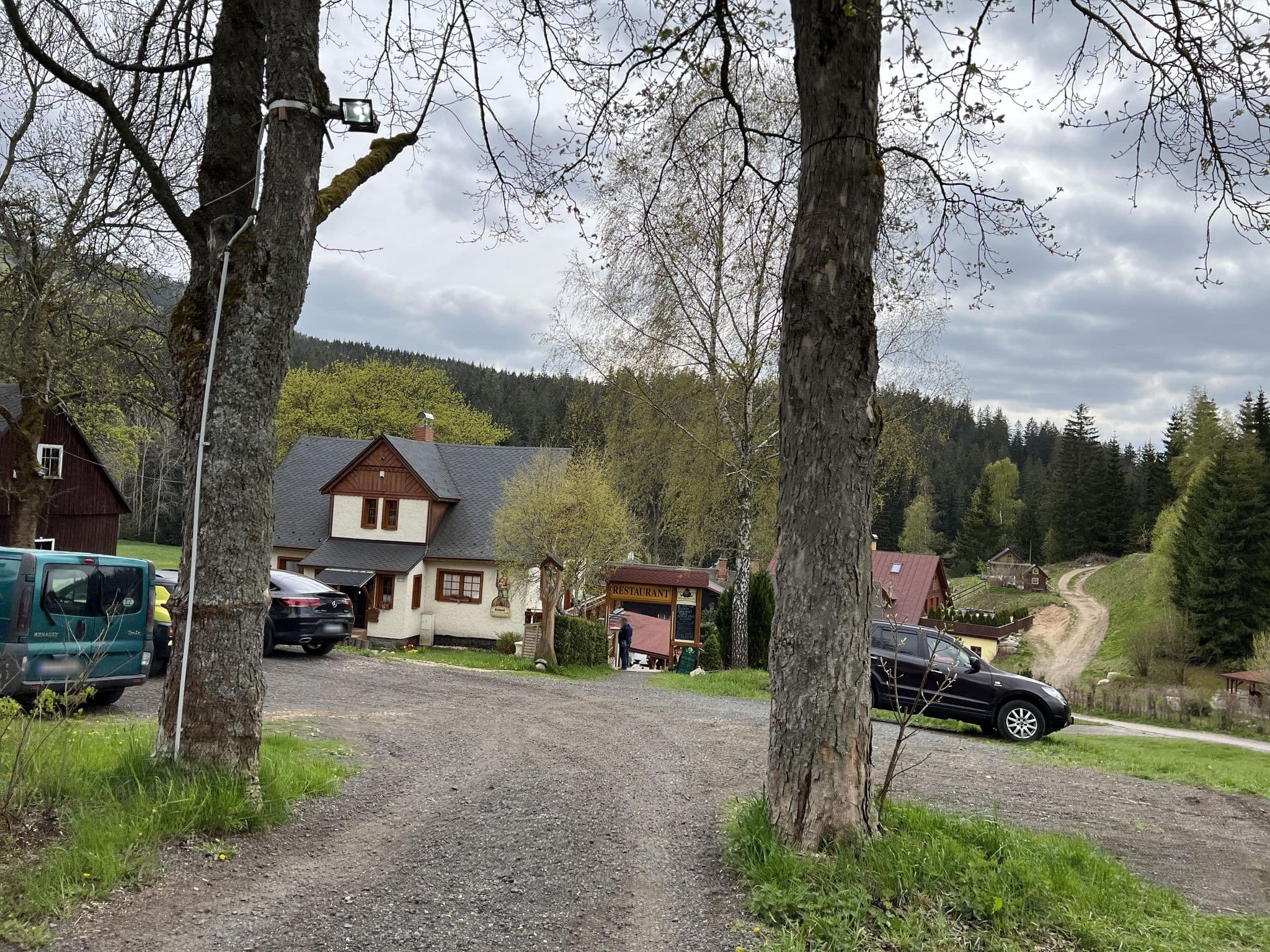 Street view near Pension & Restaurant Krakonoš, Harrachov — © stefanhrt (CC BY-SA · Mapillary)