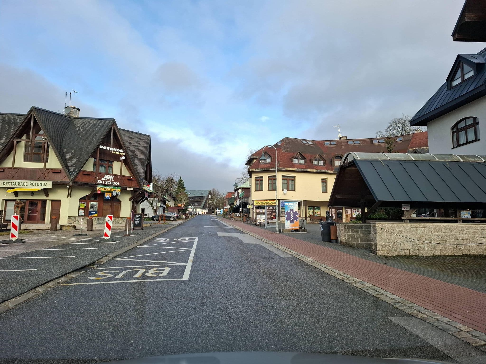 Street view near Appartements Klondajk, Harrachov — © masterofnoroad (CC BY-SA · Mapillary)