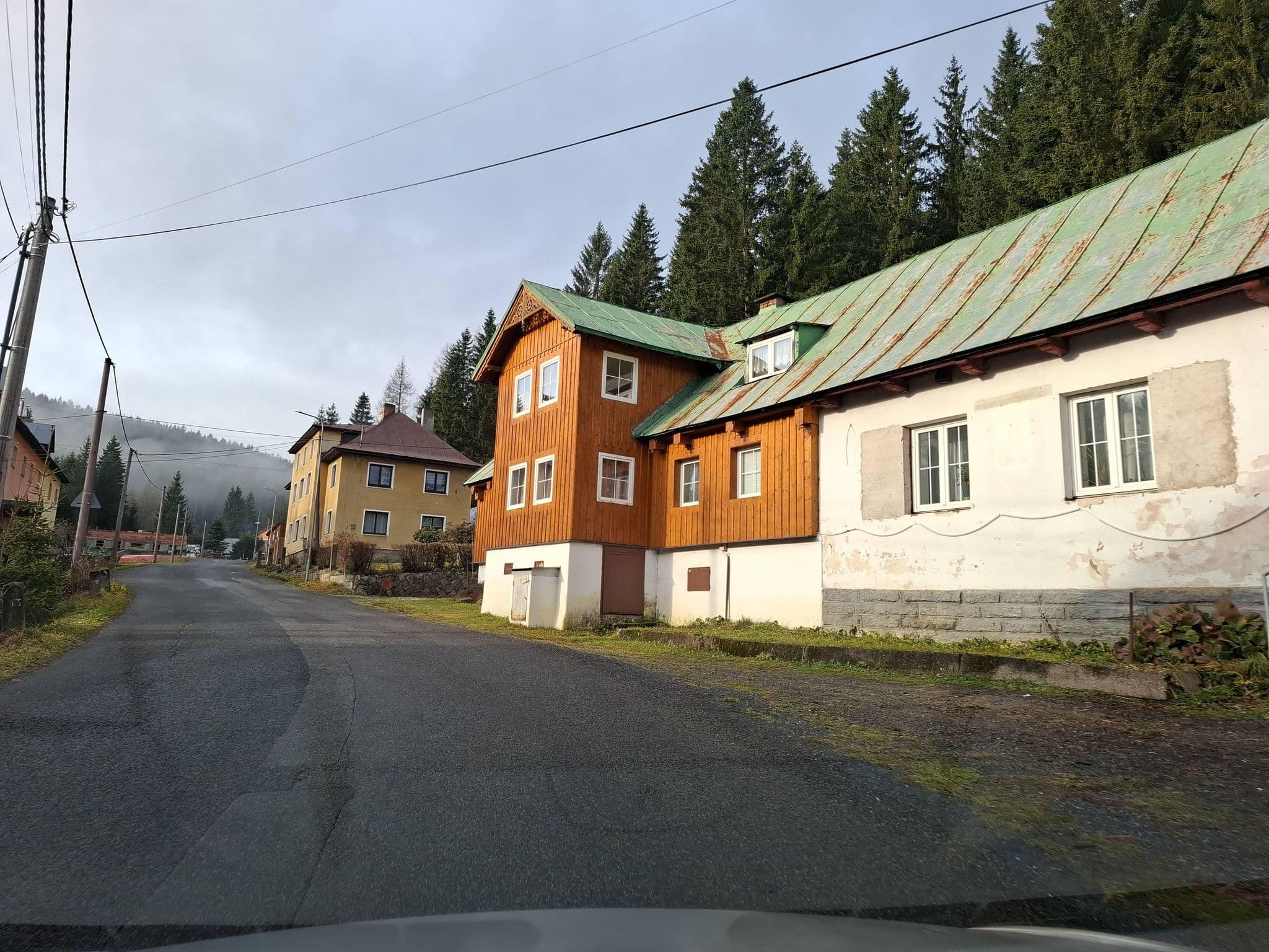 Street view near Pension Sandra, Kořenov — © masterofnoroad (CC BY-SA · Mapillary)
