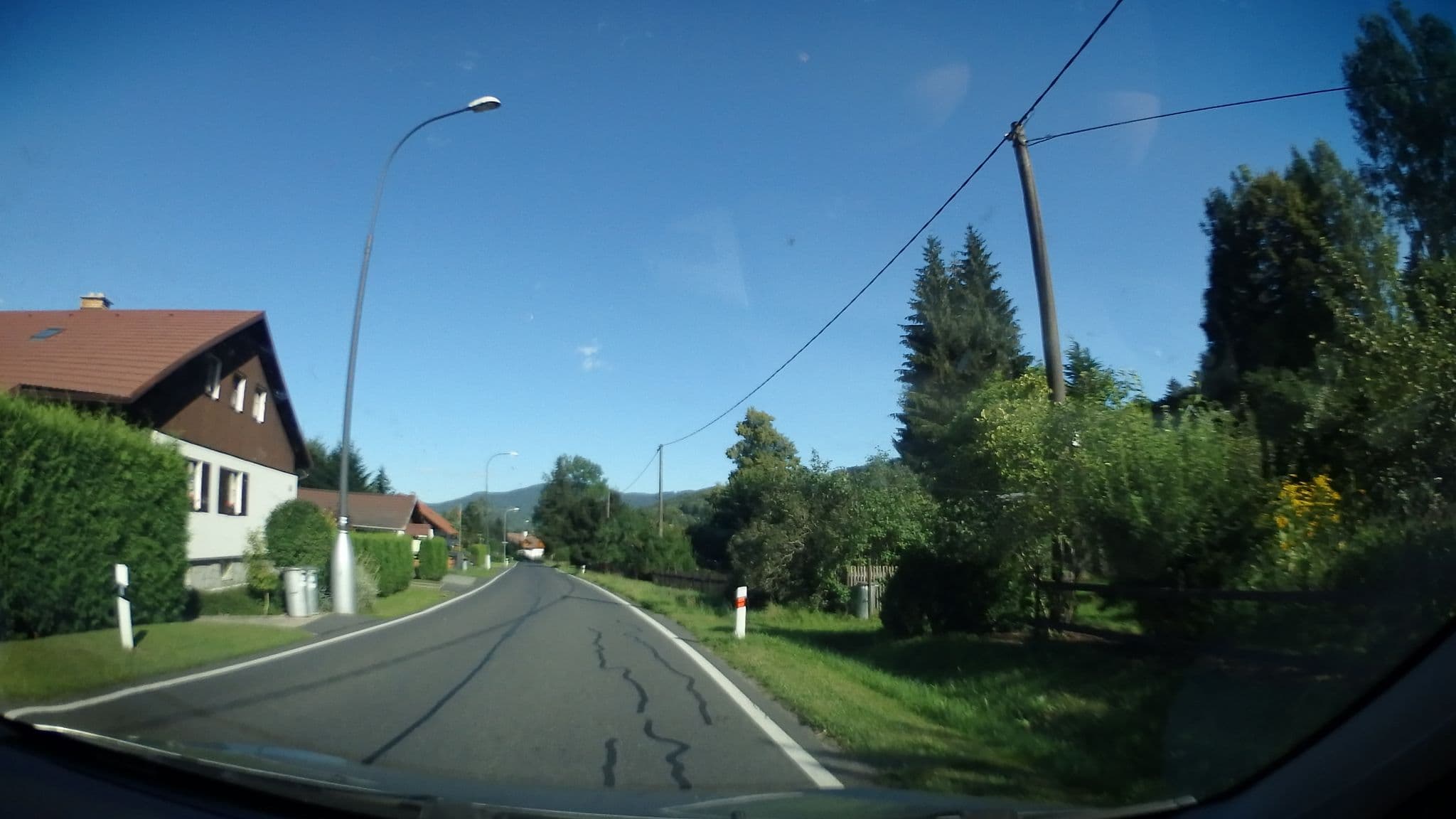 Street view near Penzion Alenka, Jeseník — © jakuje (CC BY-SA · Mapillary)