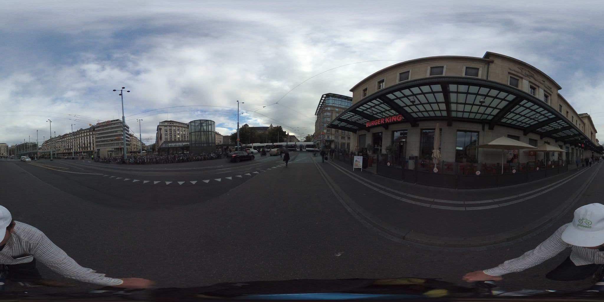 Street view near Frantour SA, Geneva — © geovelo (CC BY-SA · Mapillary)