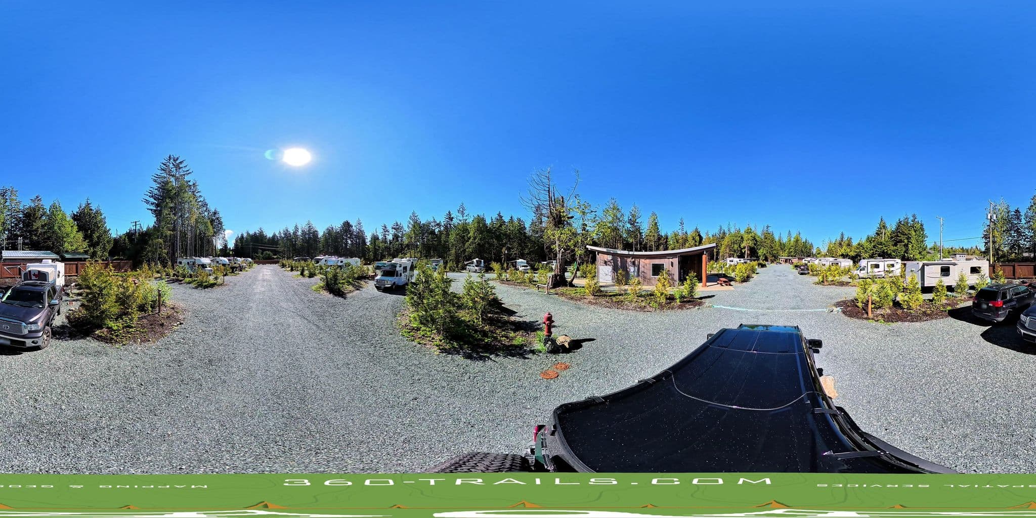 Street view near Tsawaak RV Resort, Tofino — © ContraBand (CC BY-SA · Mapillary)