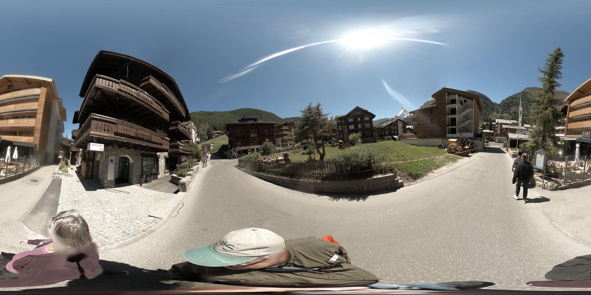 Street view near Chalet Matthäushaus, Zermatt — © graharg (CC BY-SA · Mapillary)