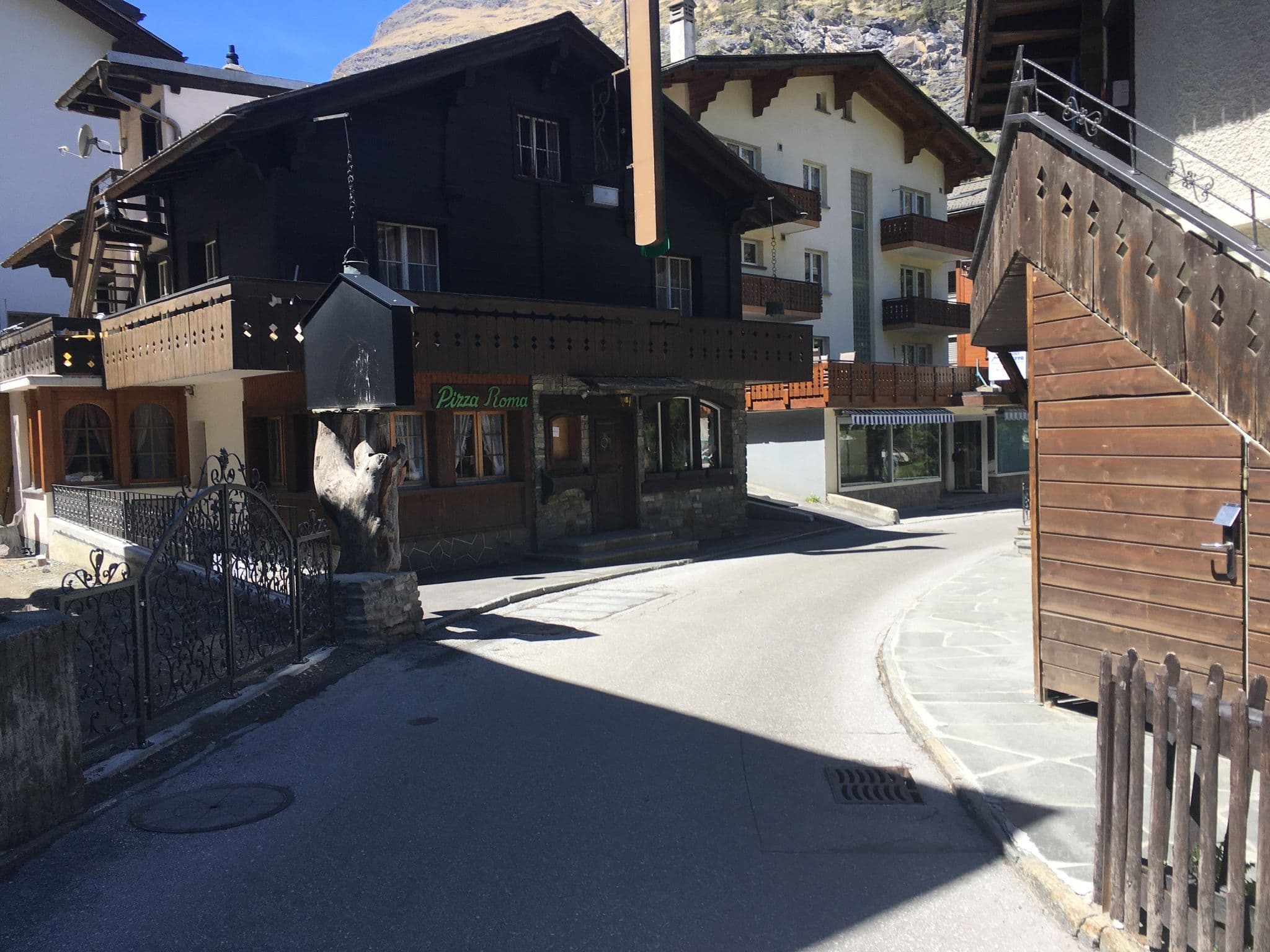 Street view near Europe Hotel & Spa, Zermatt — © chrisbeddow (CC BY-SA · Mapillary)