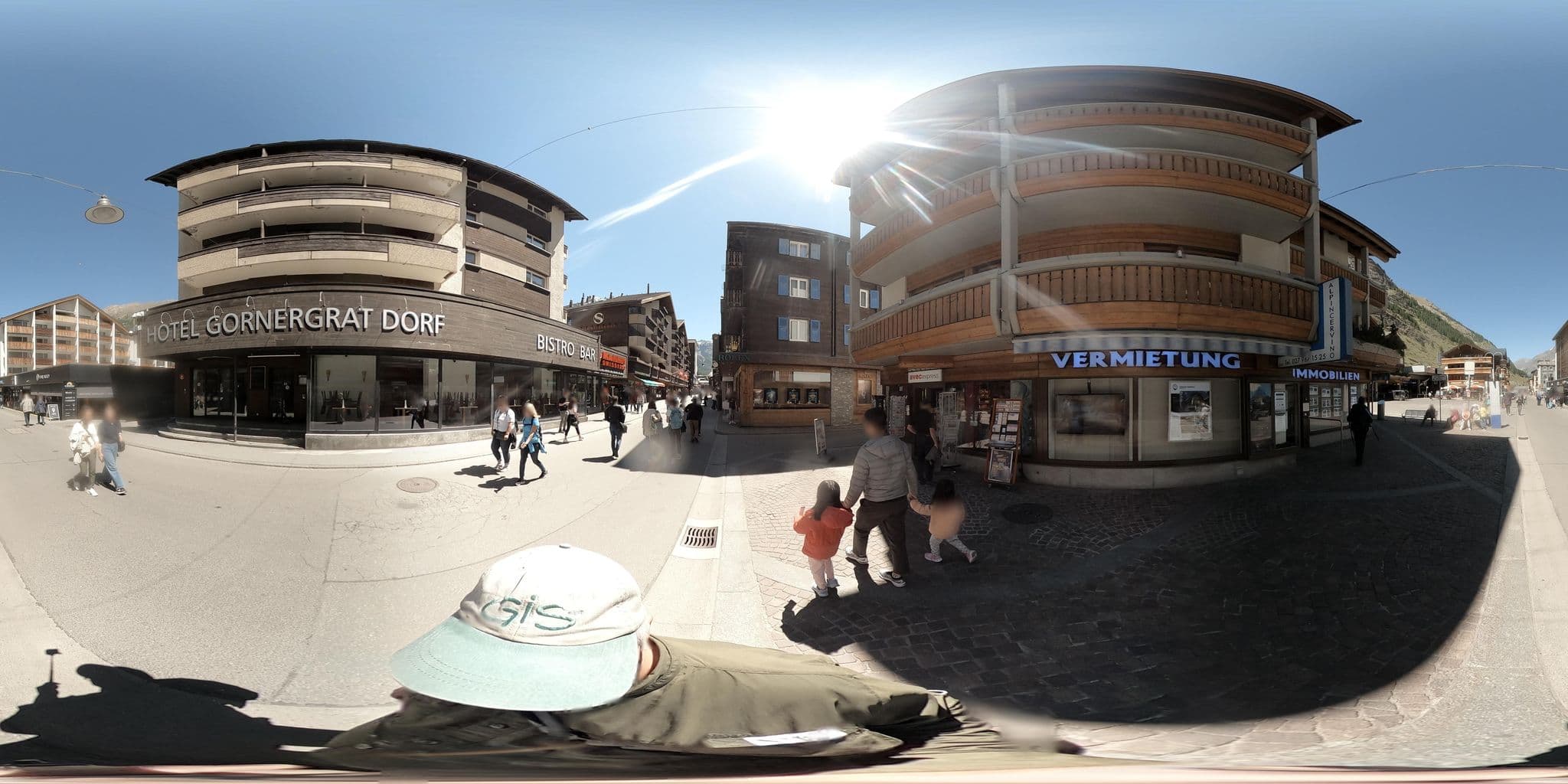 Street view near Apartment Zayetta, Zermatt — © graharg (CC BY-SA · Mapillary)