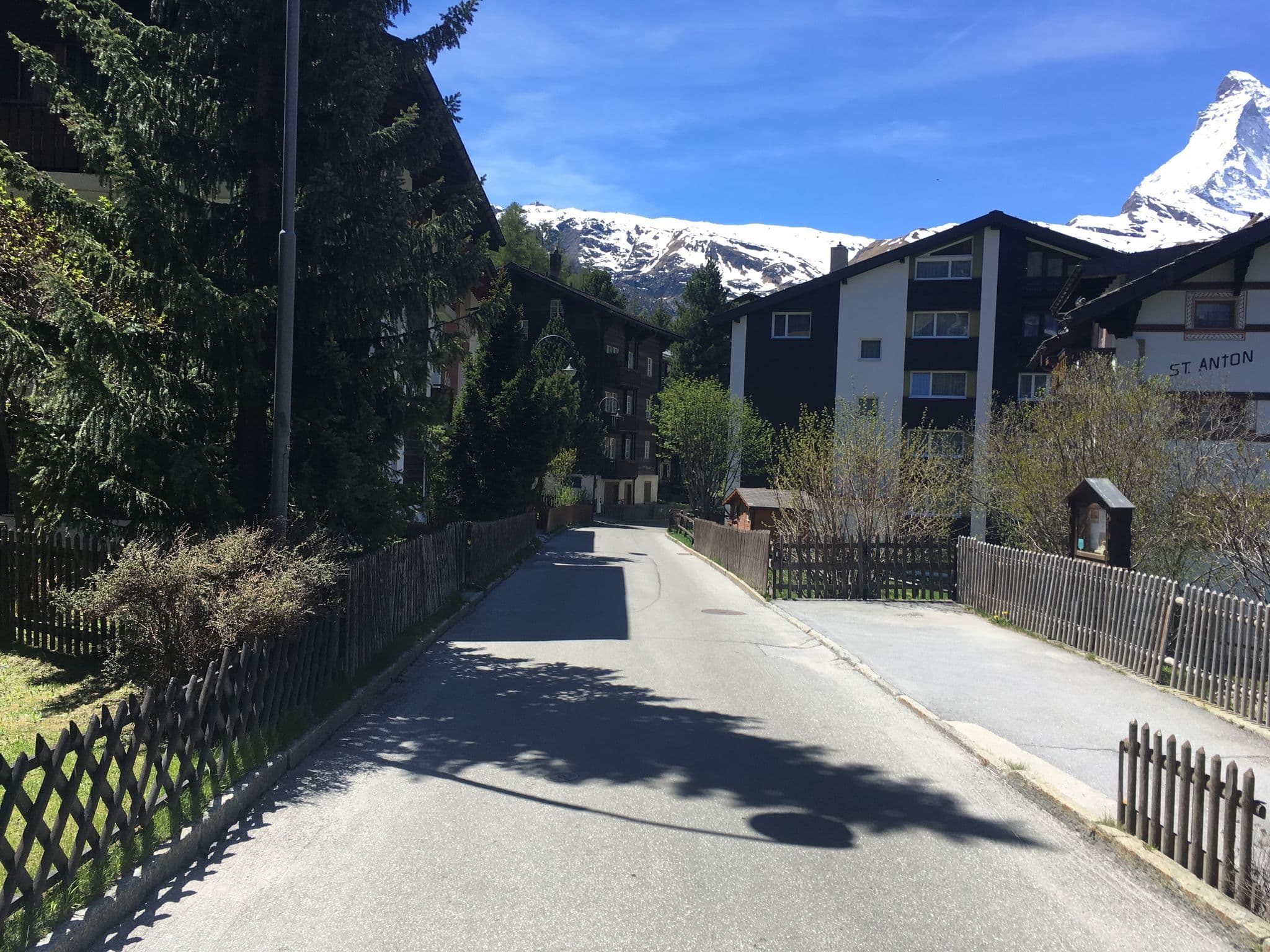 Street view near Hotel Artemis, Zermatt — © chrisbeddow (CC BY-SA · Mapillary)