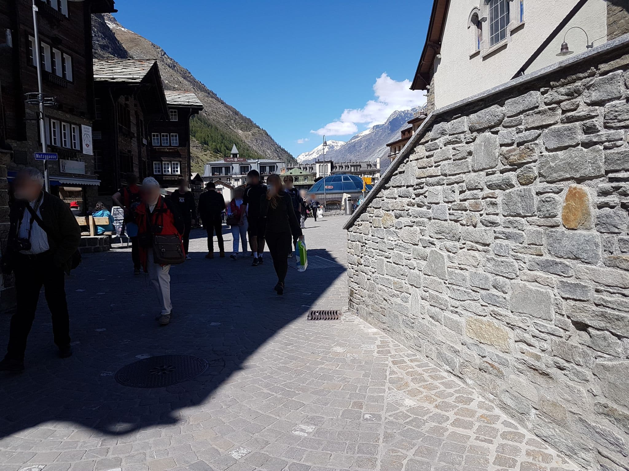 Street view near Tasch Hut, Zermatt — © jopparn (CC BY-SA · Mapillary)