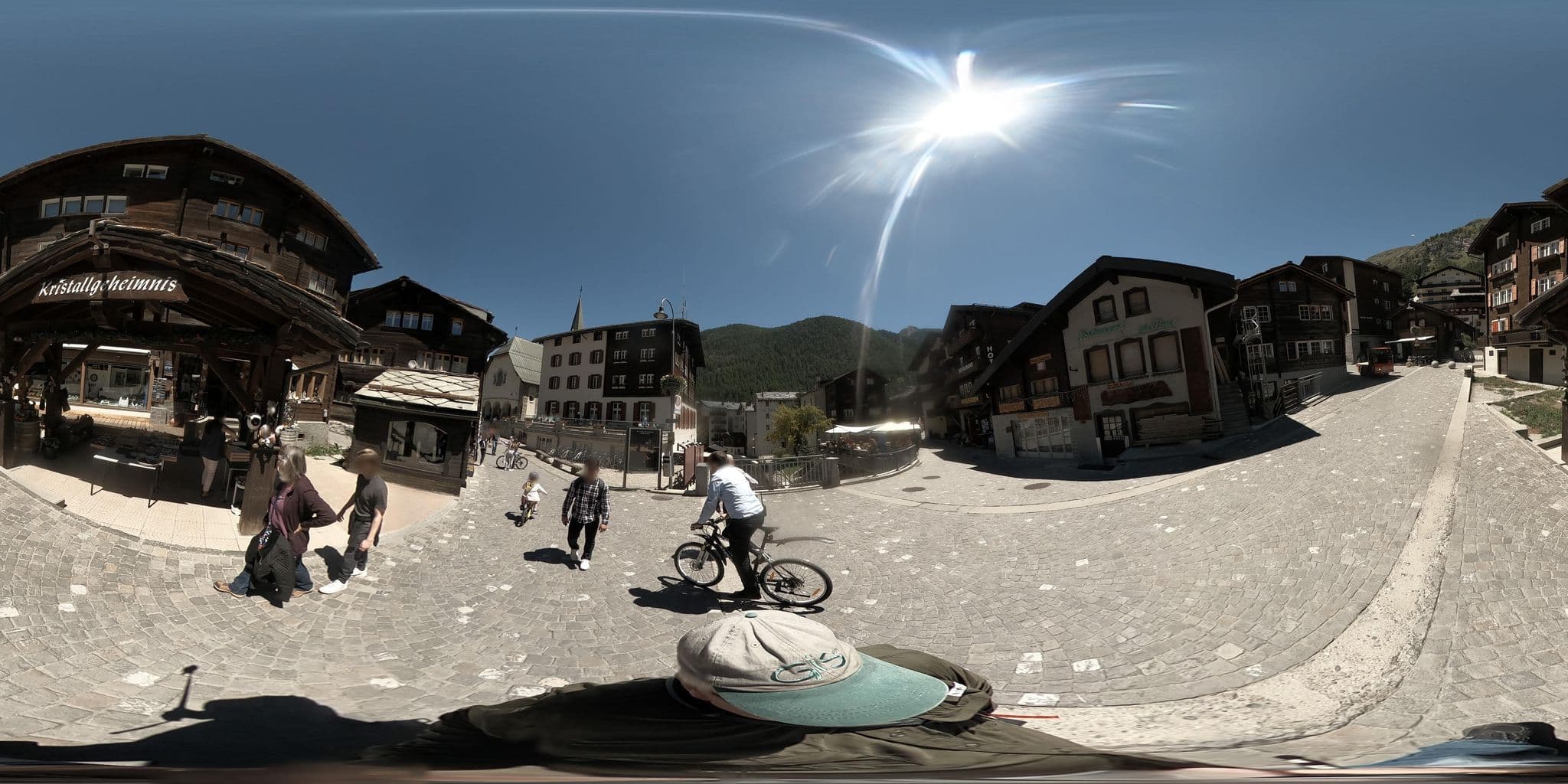 Street view near Restaurant & Pension Waldschanke, Zermatt — © graharg (CC BY-SA · Mapillary)