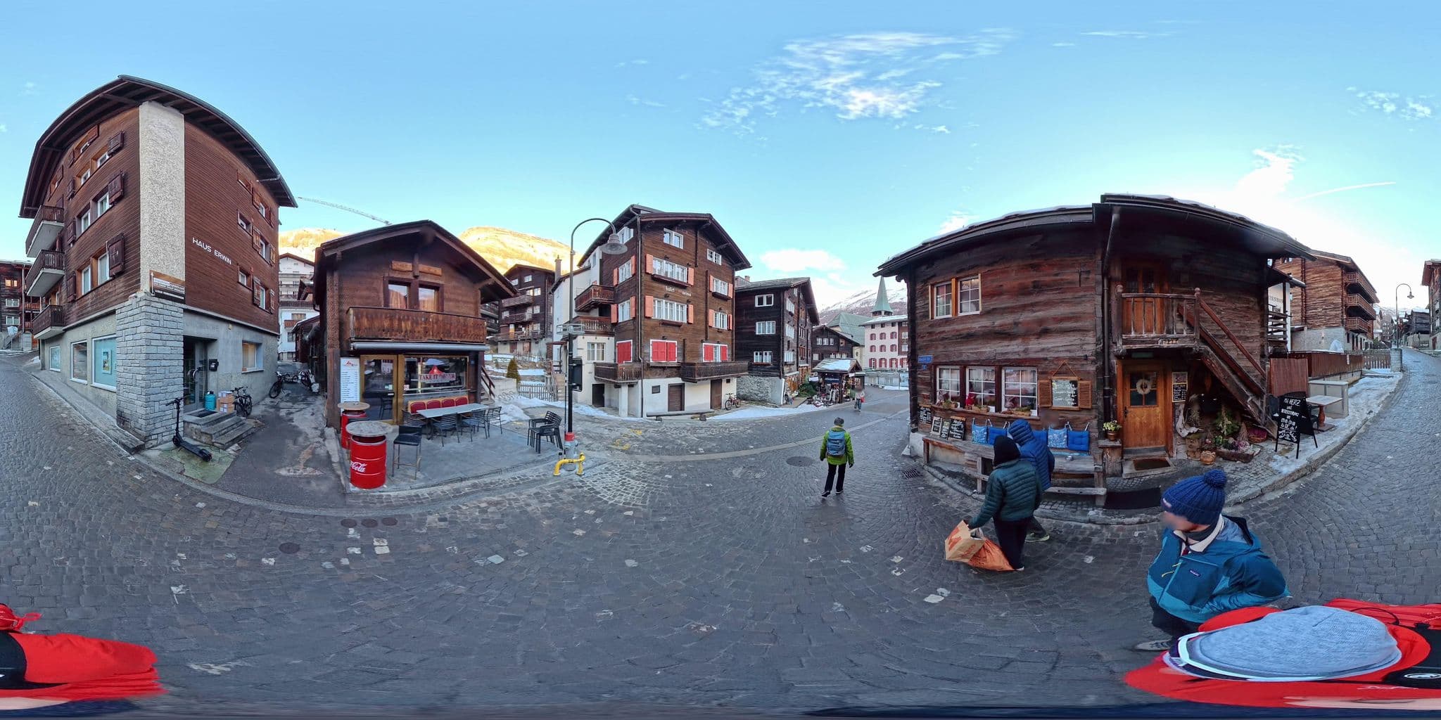 Street view near Chalet Diana, Zermatt — © MattWithHuskies (CC BY-SA · Mapillary)