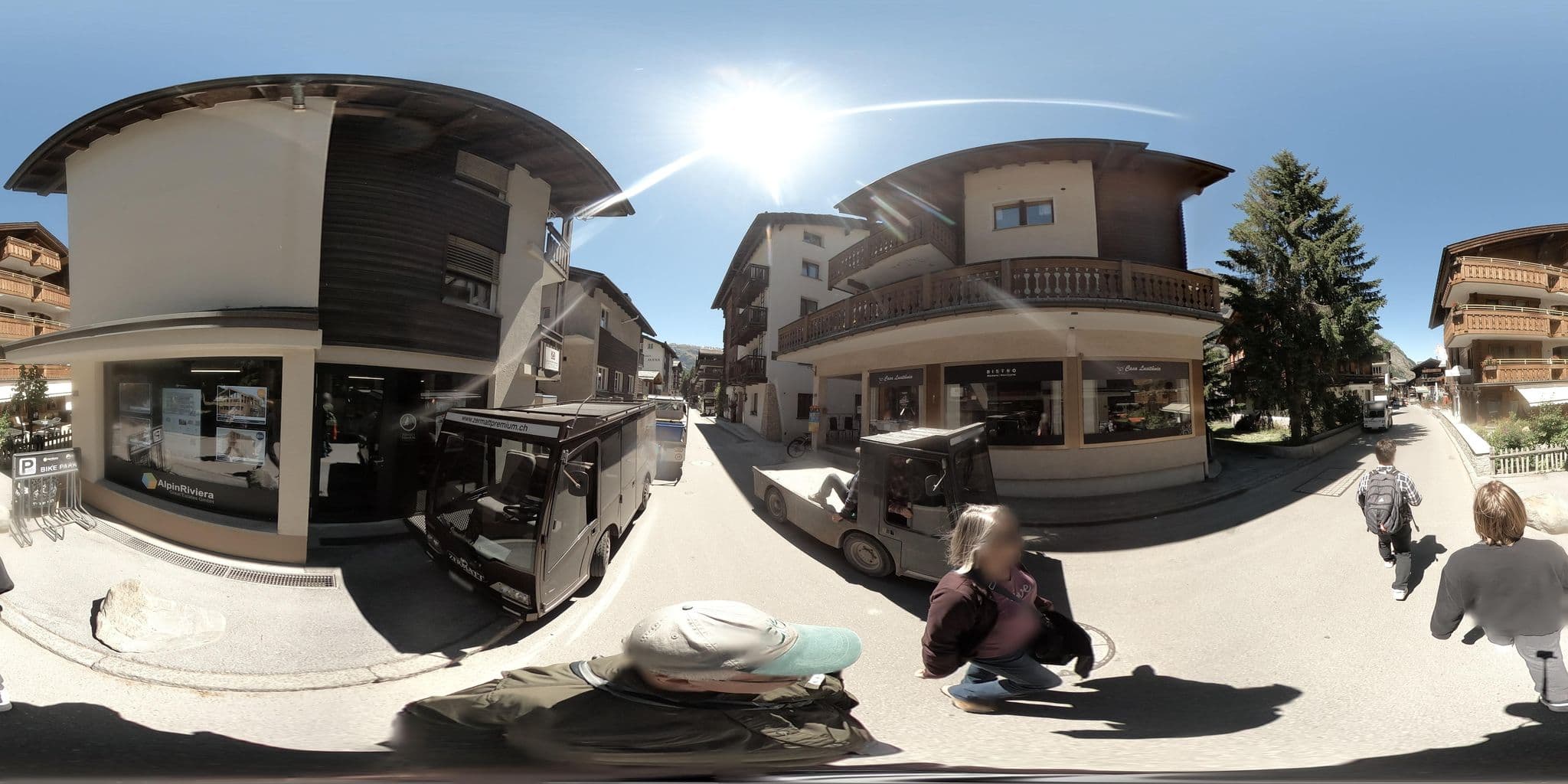 Street view near Zermatt Rental Venus, Zermatt — © graharg (CC BY-SA · Mapillary)