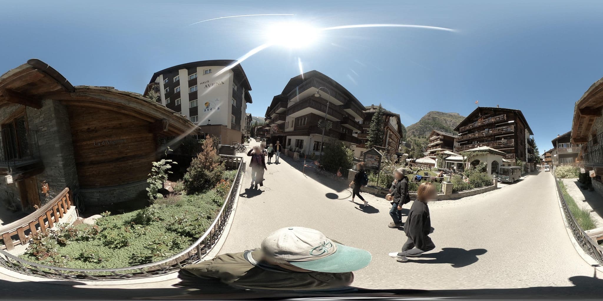 Street view near Ca d'Angelina, Zermatt — © graharg (CC BY-SA · Mapillary)