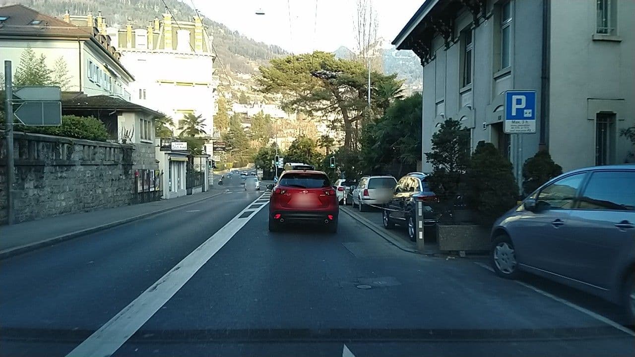 Street view near Montreux's Lake-Side Bed & Breakfast, Montreux — © selfishseahorse (CC BY-SA · Mapillary)