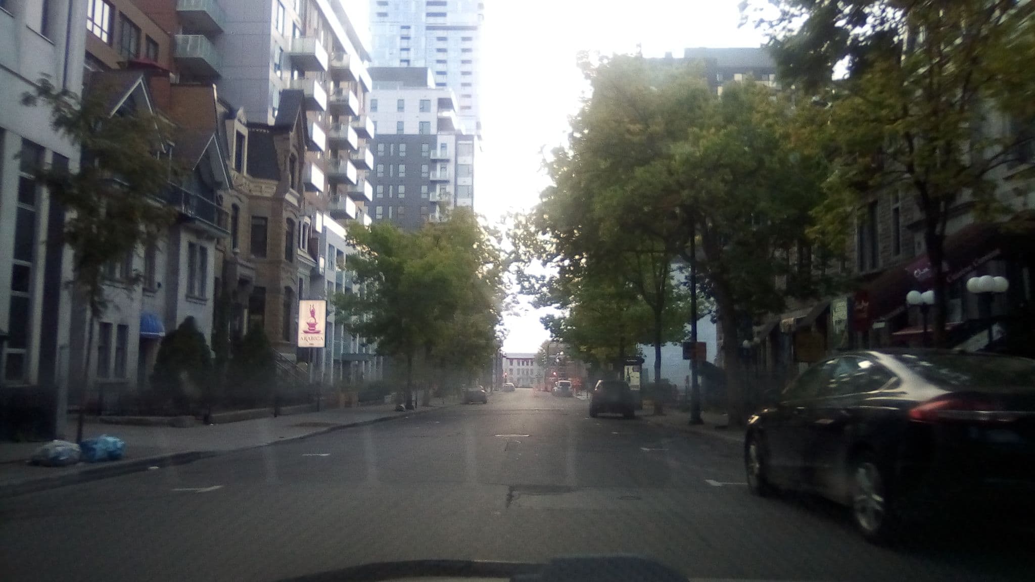 Street view near Auberge Le Treehouse, Ville-Marie — © geodz (CC BY-SA · Mapillary)