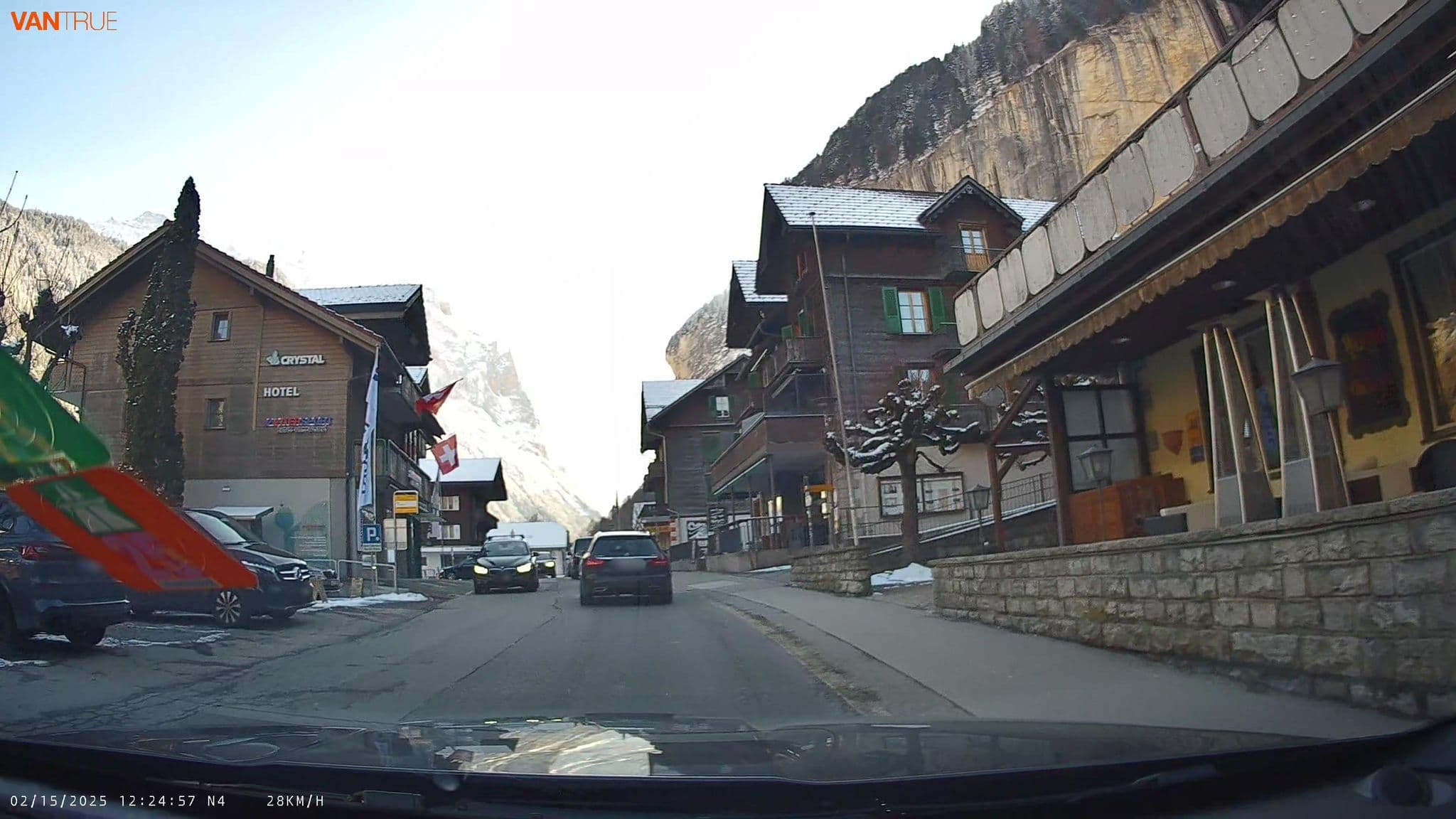 Street view near Hotel Jungfrau Lauterbrunnen, Lauterbrunnen — © fcignat (CC BY-SA · Mapillary)