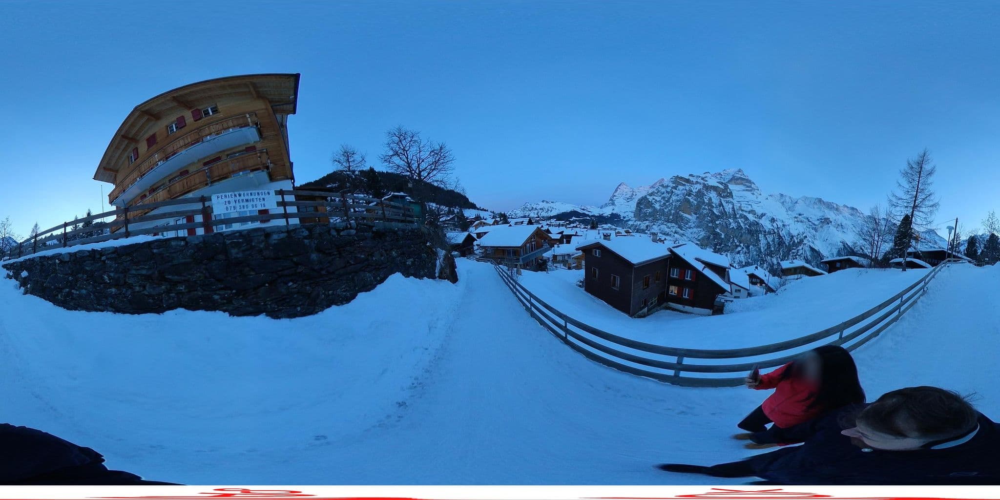 Street view near Chalet Schönbühl, Lauterbrunnen — © fcignat (CC BY-SA · Mapillary)