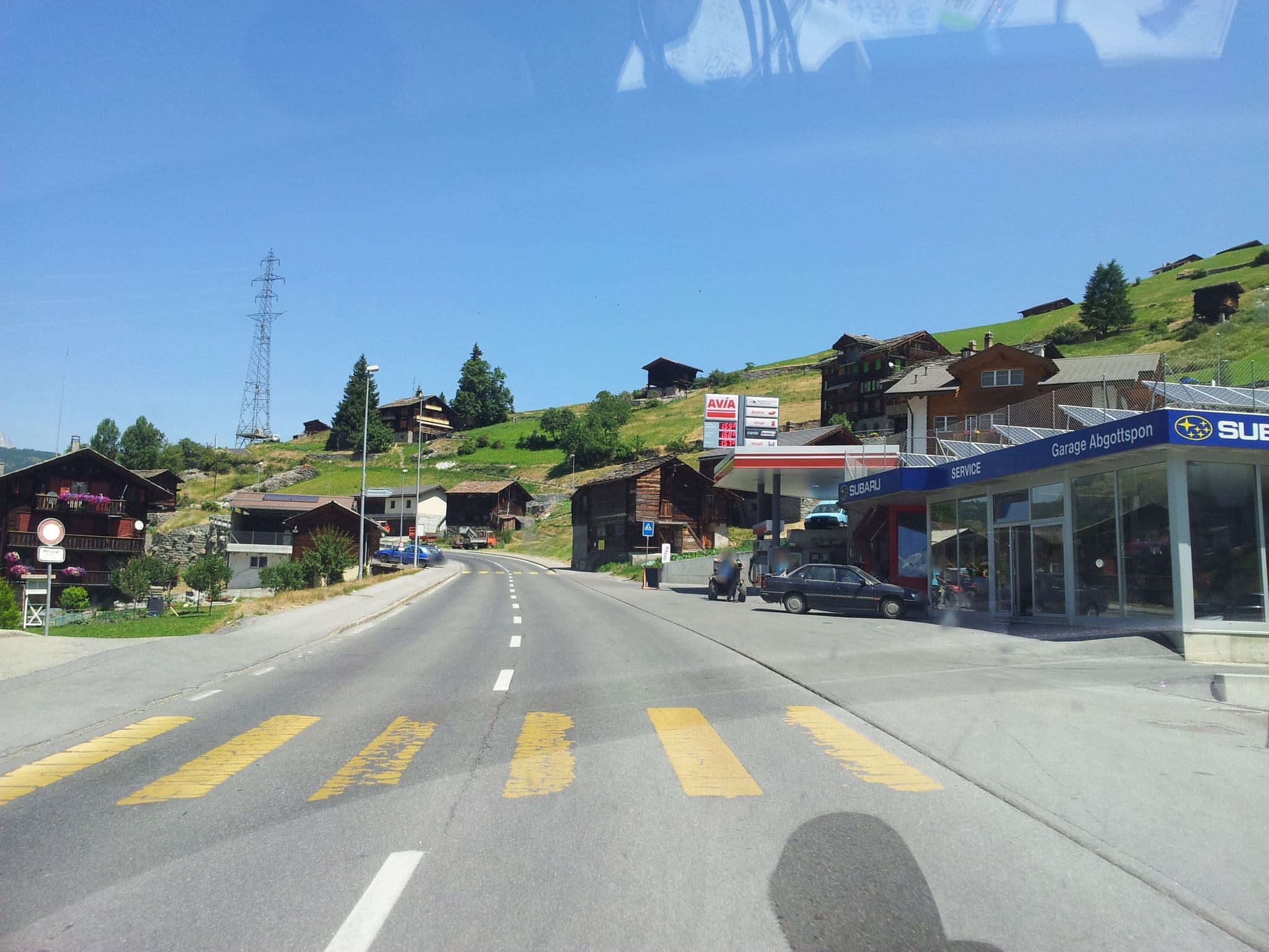 Street view near AZapartments, Grächen — © sp8962de (CC BY-SA · Mapillary)
