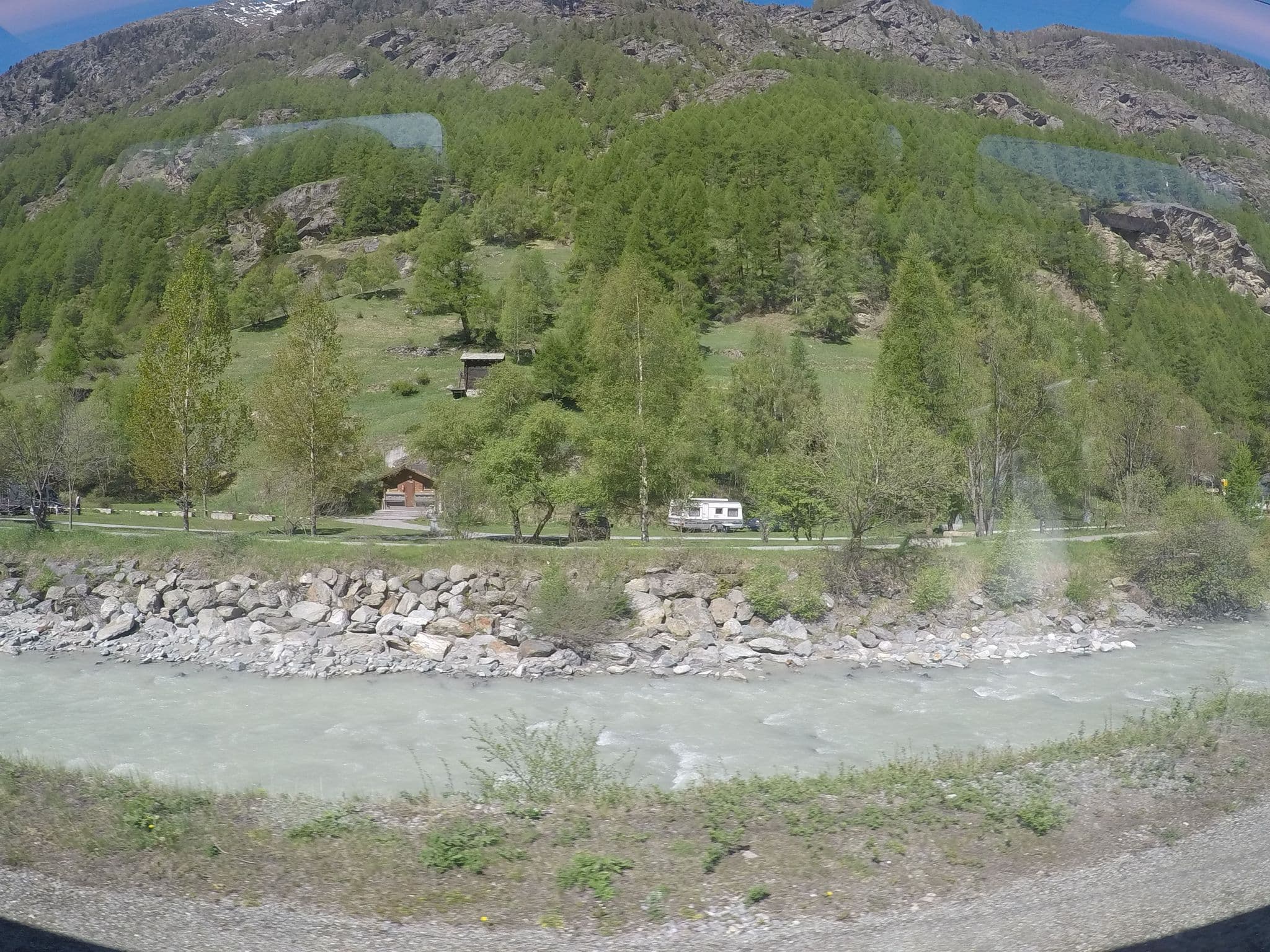 Street view near City Hotel Haupthaus and Nebenhaus, Zermatt — © chrisbeddow (CC BY-SA · Mapillary)