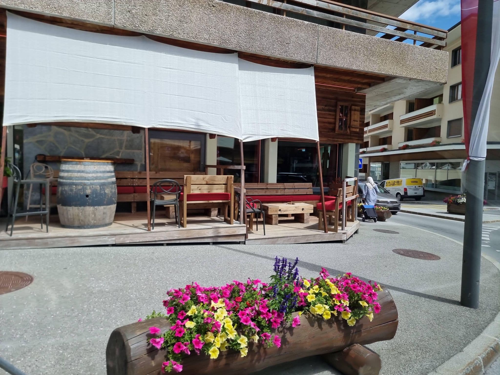 Street view near Hotel Curling, Crans-Montana — © mapfool (CC BY-SA · Mapillary)