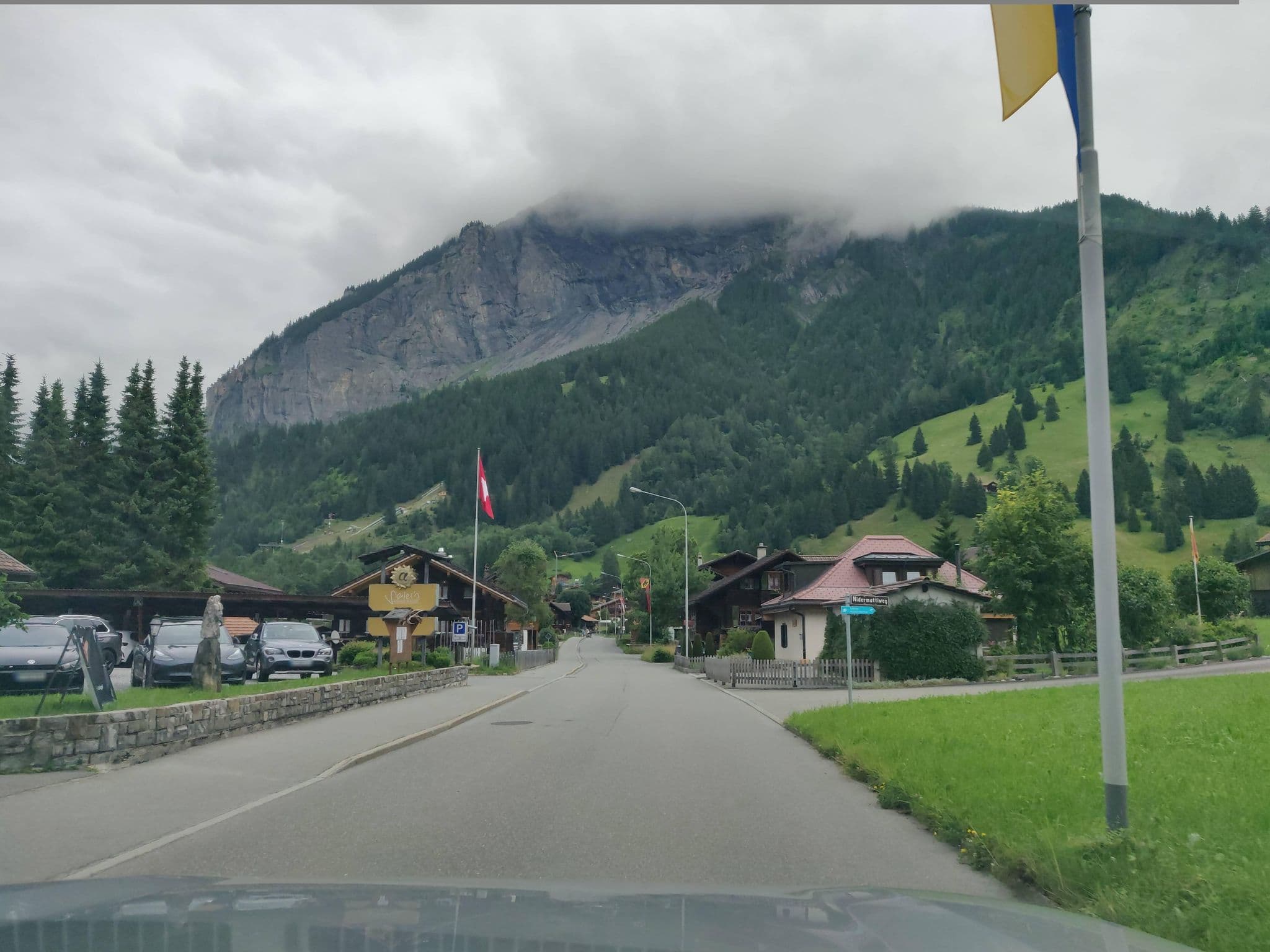 Street view near Hotel Alfa Soleil, Kandersteg — © Yha1 (CC BY-SA · Mapillary)