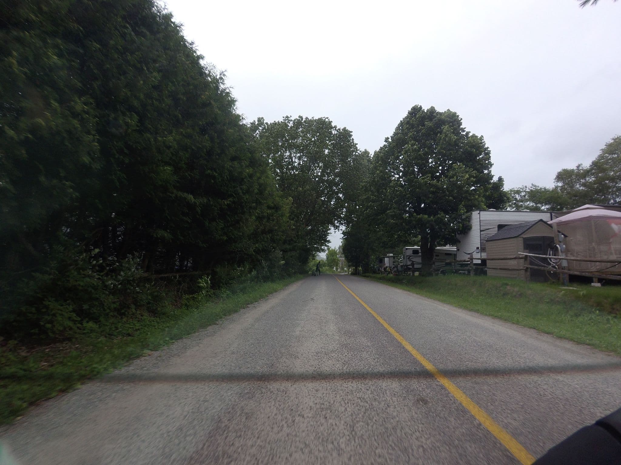 Street view near Canoe Lake Campground, Sharbot Lake — © hshearer (CC BY-SA · Mapillary)
