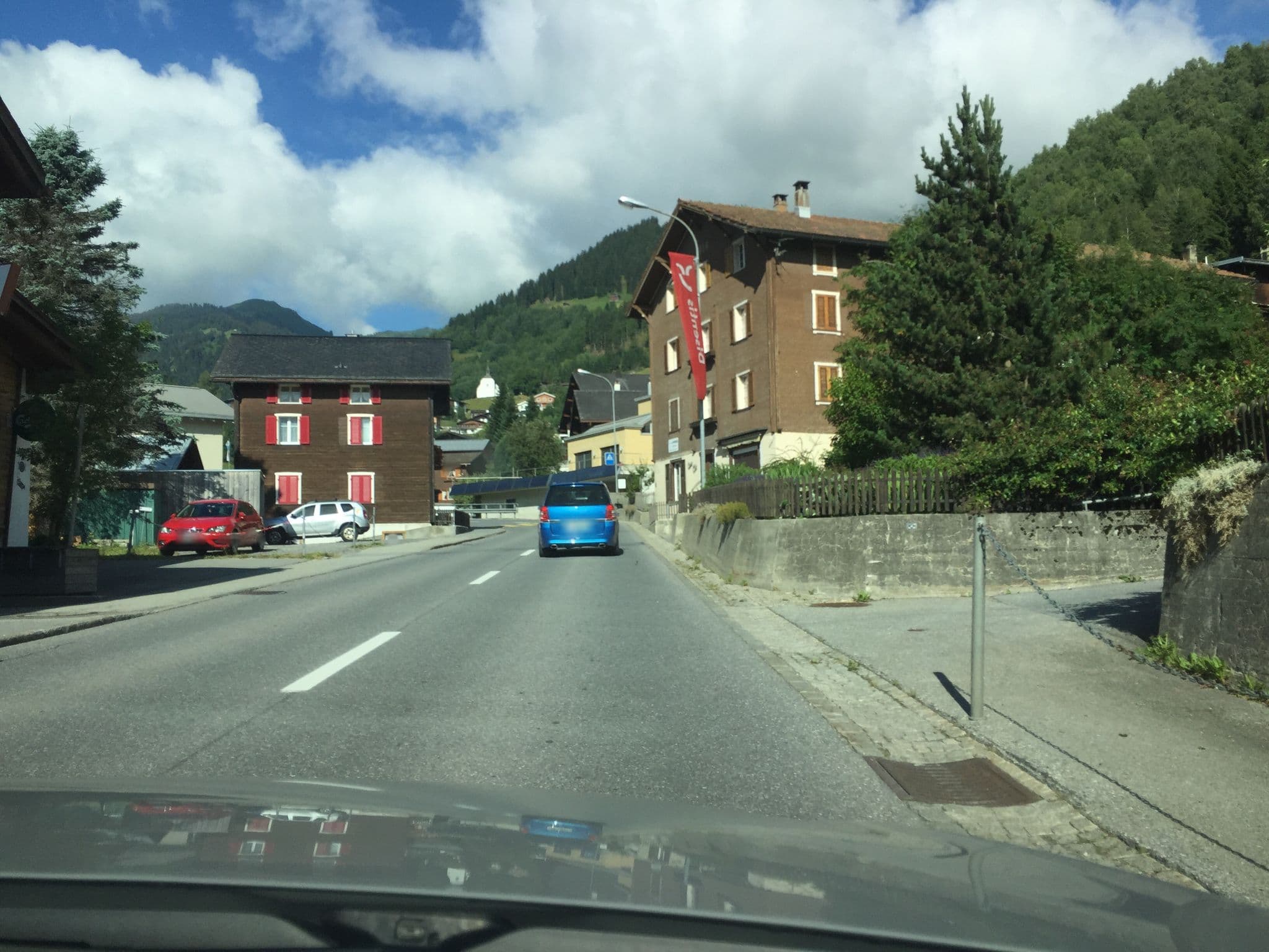Street view near Restaurant Gasthaus Bruni, Disentis — © albinfo (CC BY-SA · Mapillary)