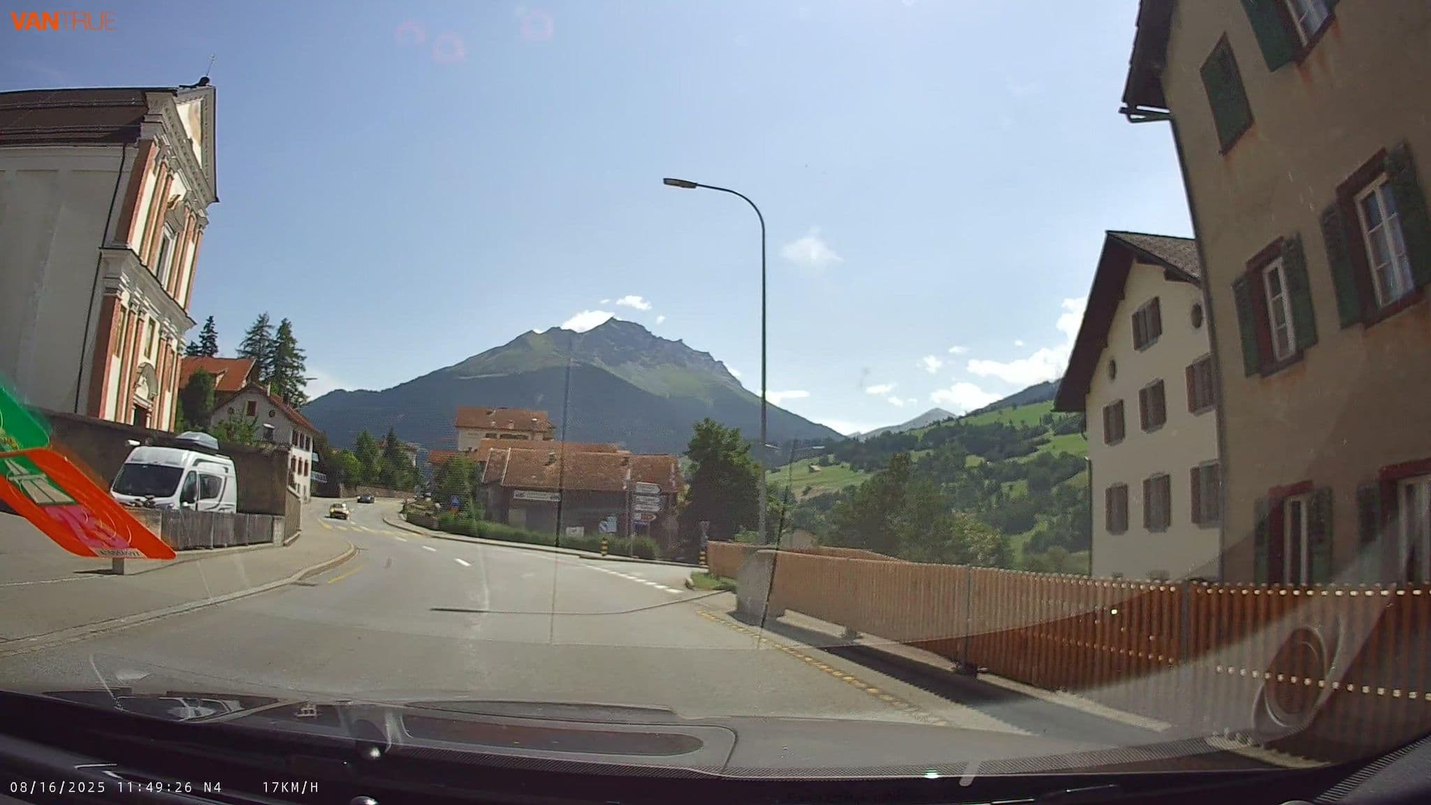Street view near Sur Baselgia, Lenzerheide — © fcignat (CC BY-SA · Mapillary)