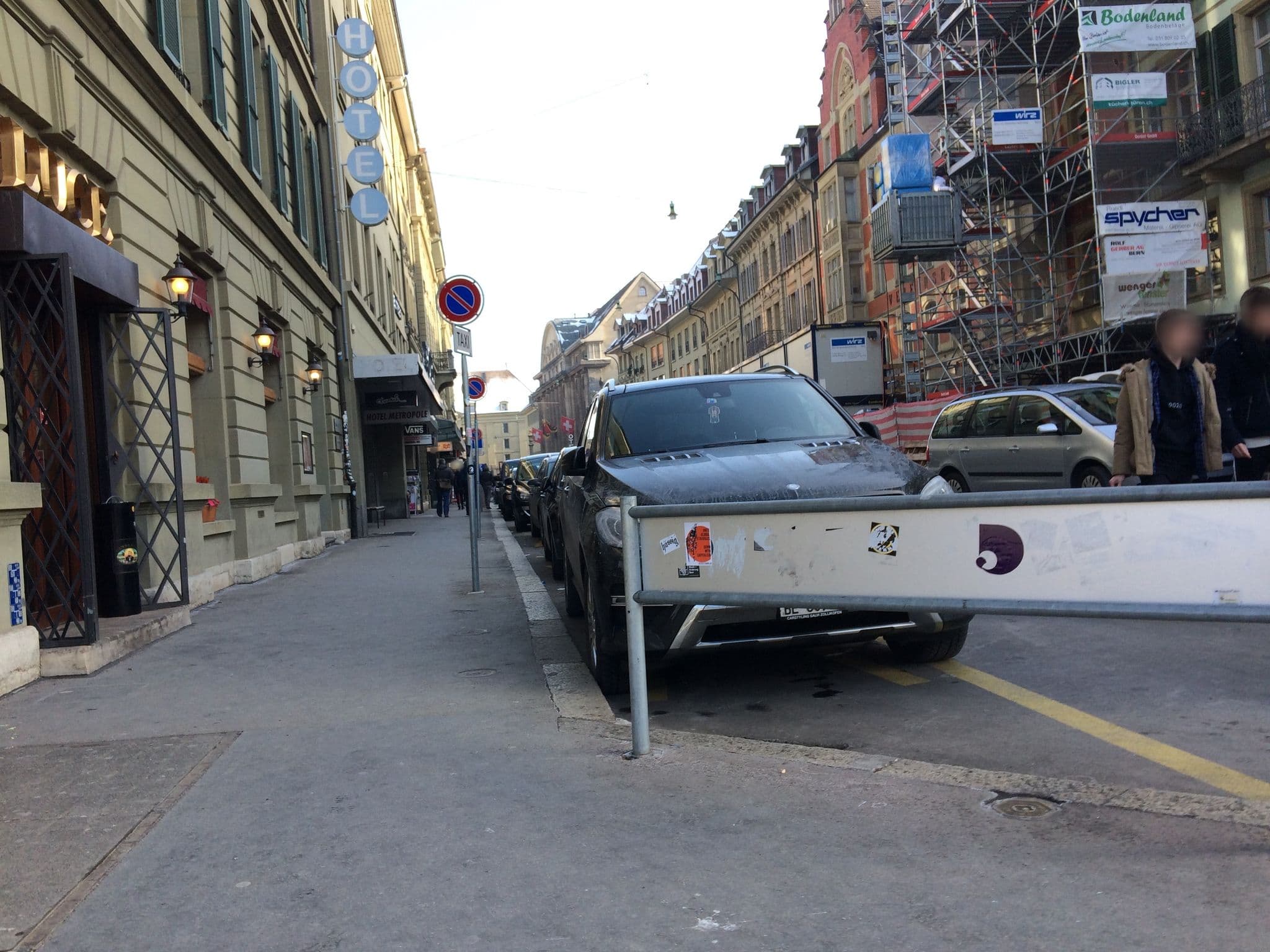 Street view near Metropole Swiss Q Hotel, Bern — © habi (CC BY-SA · Mapillary)