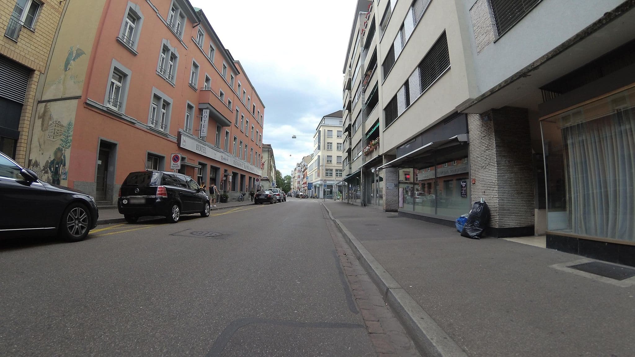 Street view near Time Care AG, Basel — © teddy73 (CC BY-SA · Mapillary)