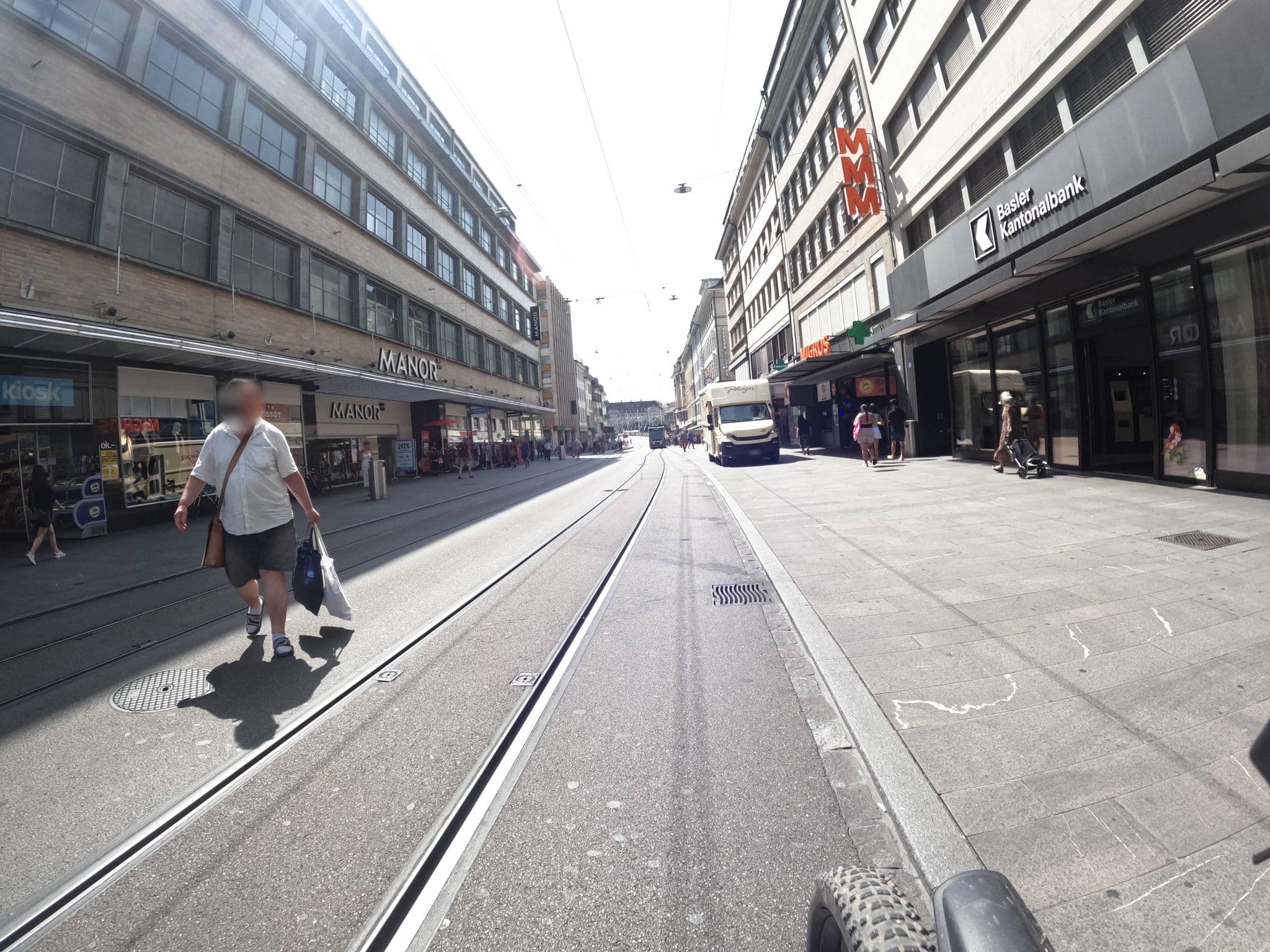 Street view near B&B Sabina, Basel — © vinisa (CC BY-SA · Mapillary)
