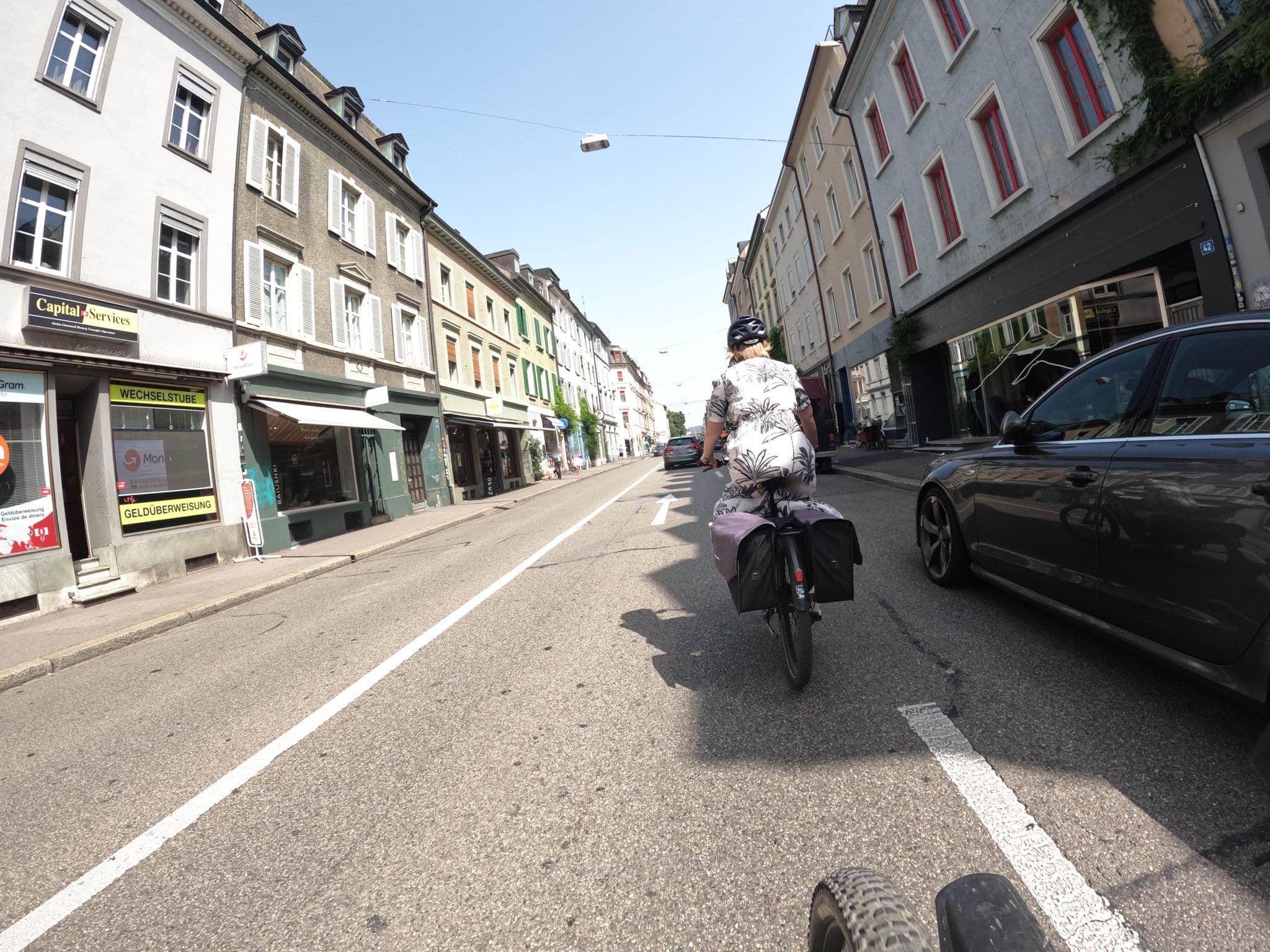 Street view near Feldberg Atelier, Basel — © vinisa (CC BY-SA · Mapillary)