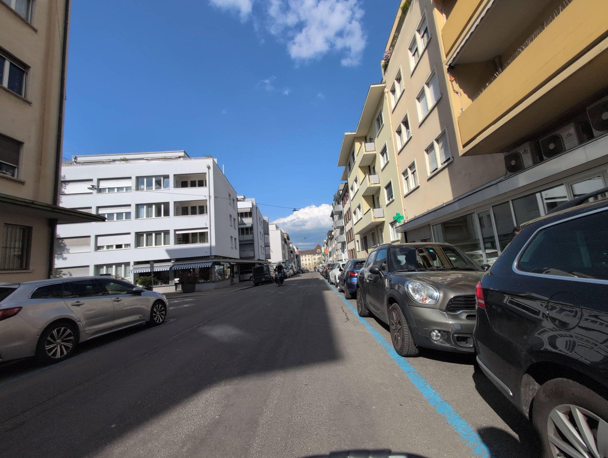 Street view near Casa La Luz, Basel — © jhbz1 (CC BY-SA · Mapillary)