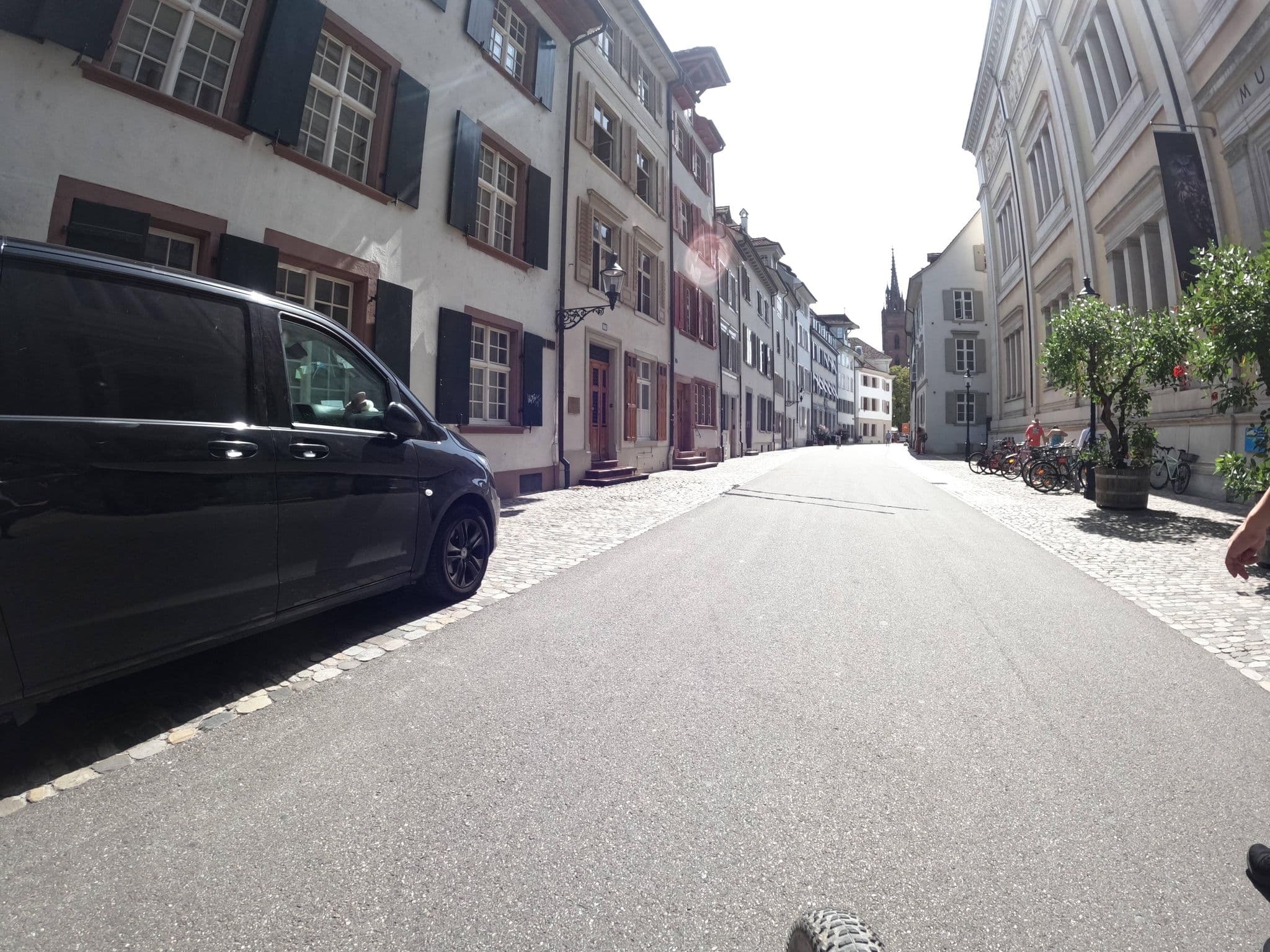Street view near Karl-Jaspers-Stiftung, Basel — © vinisa (CC BY-SA · Mapillary)