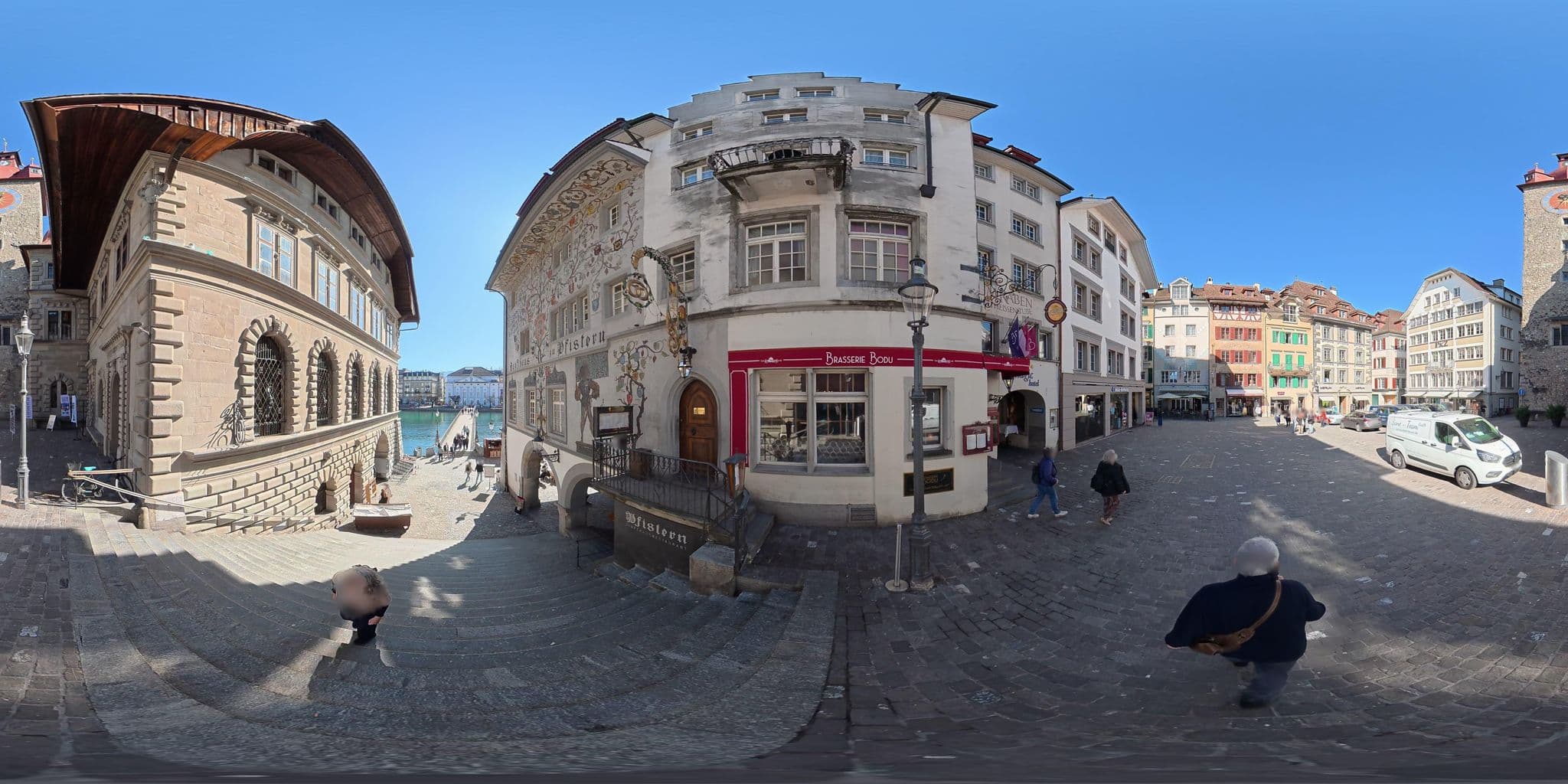 Street view near Merlin Hotel, Luzern — © osmplus_org (CC BY-SA · Mapillary)