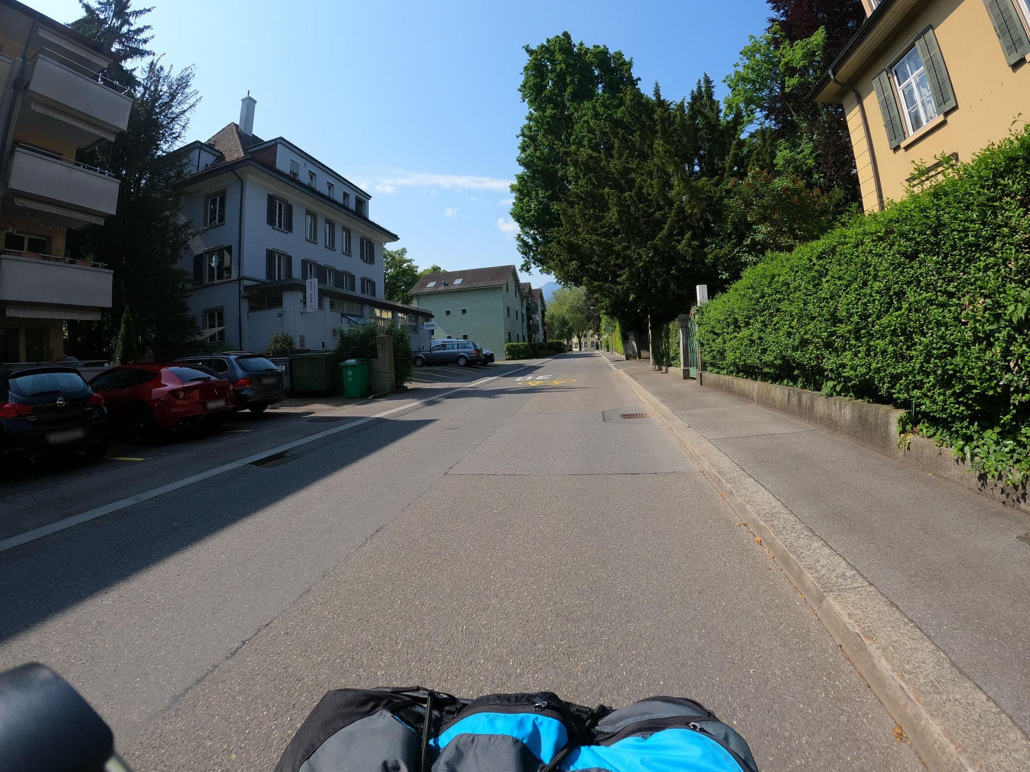 Street view near The B&B Hotel, Luzern — © blubberblubb (CC BY-SA · Mapillary)