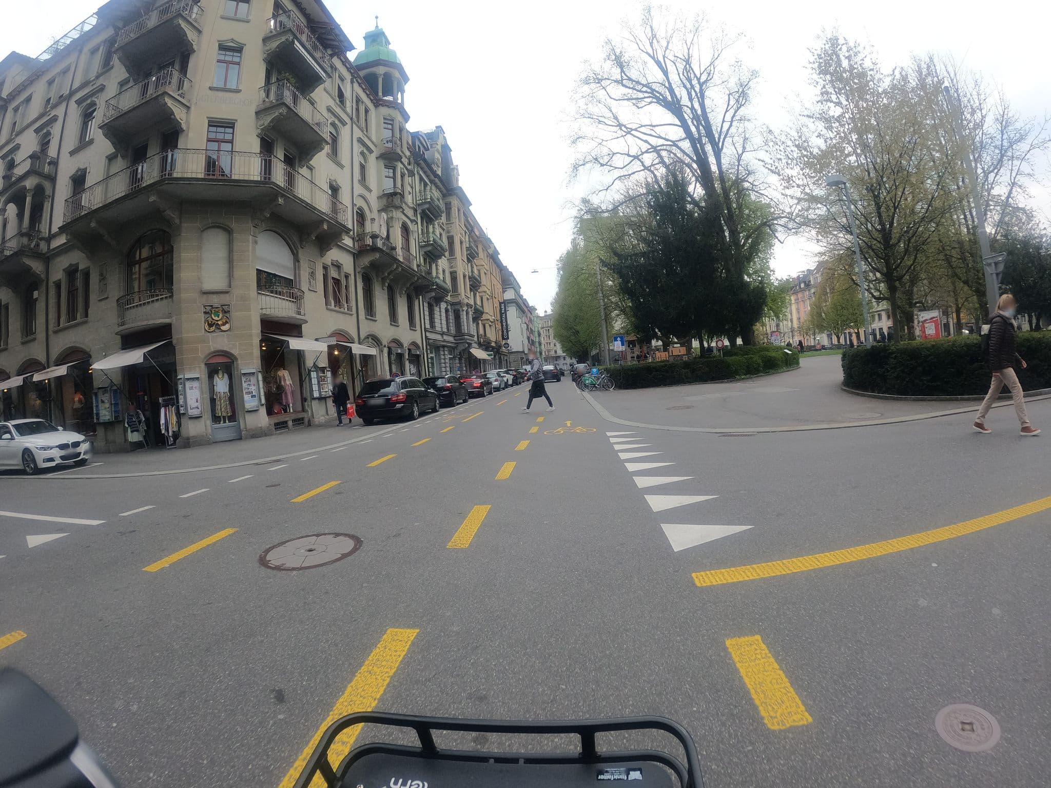 Street view near Neustadt Apartments managed by Hotel Central Luzern, Luzern — © blubberblubb (CC BY-SA · Mapillary)