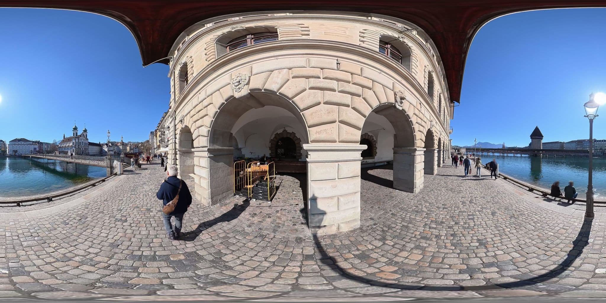 Street view near Lucerne City Walls, Luzern — © osmplus_org (CC BY-SA · Mapillary)