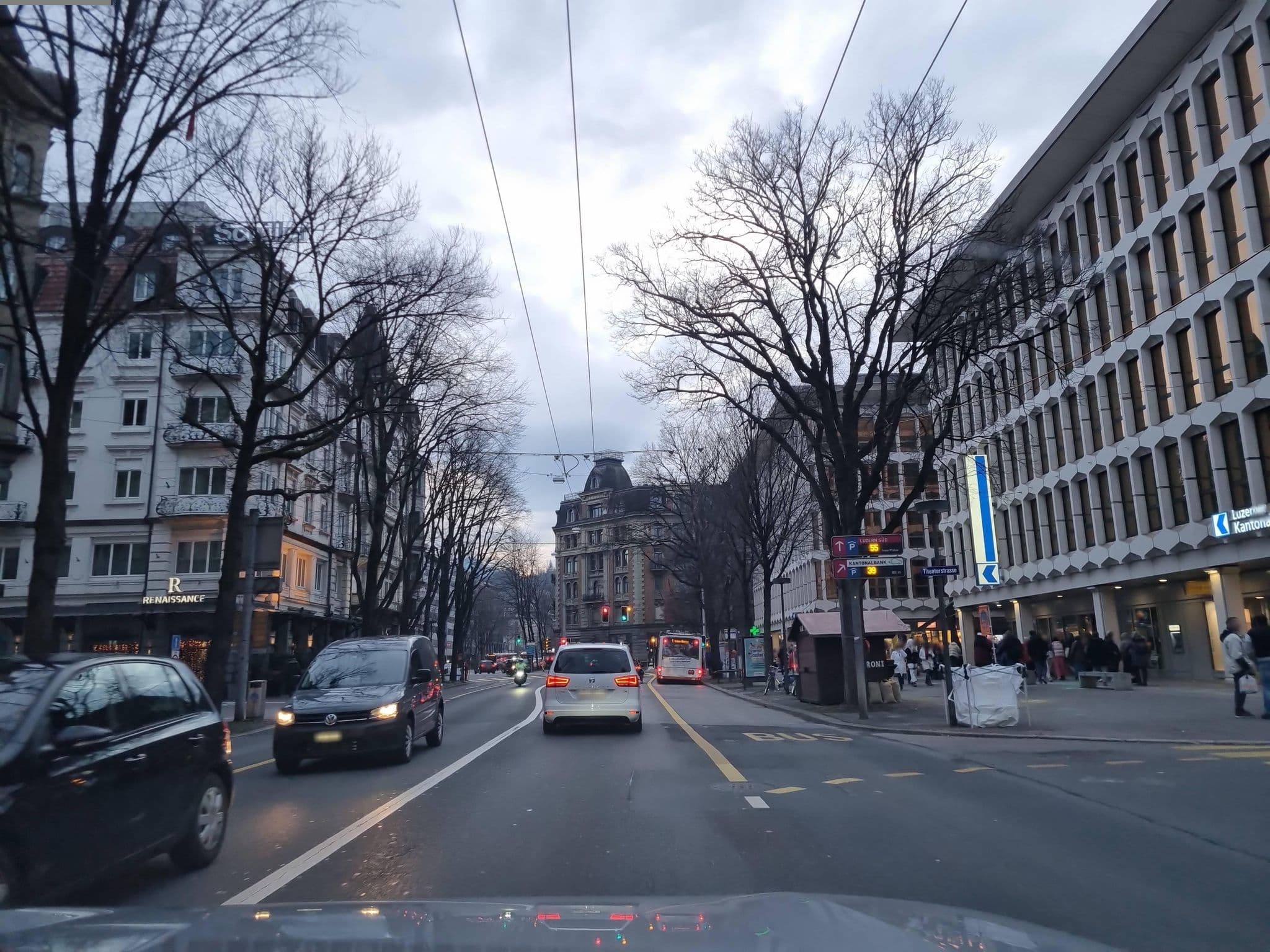 Street view near Nest Temporary Living, Luzern — © Yha1 (CC BY-SA · Mapillary)